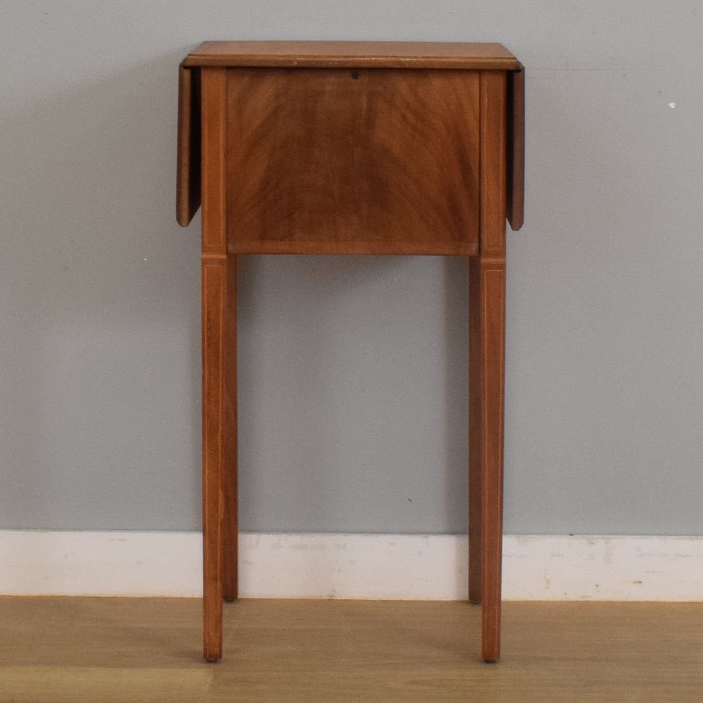 Mahogany Drop-Leaf Side Table