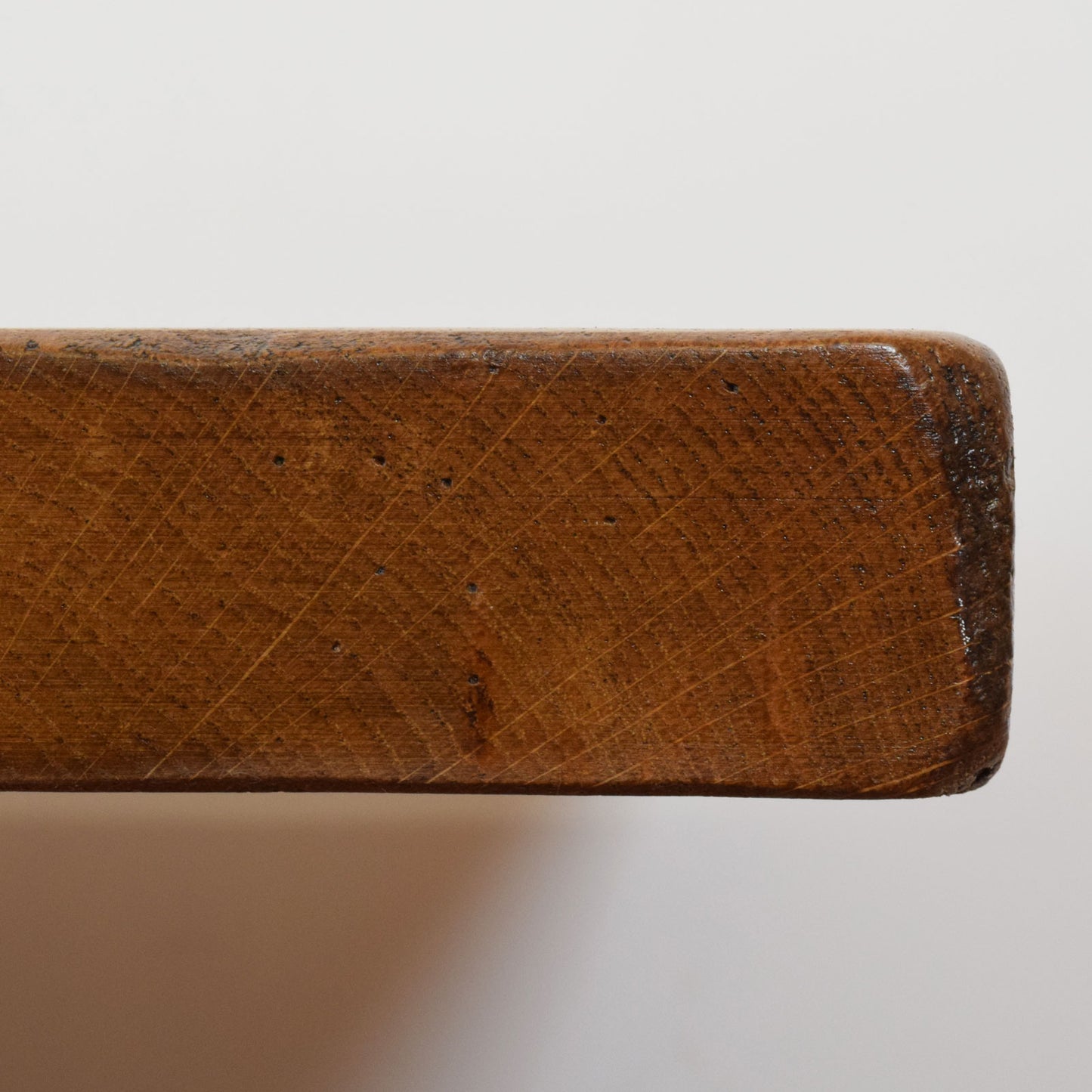 Solid Oak Draw Leaf Table and Six Chairs