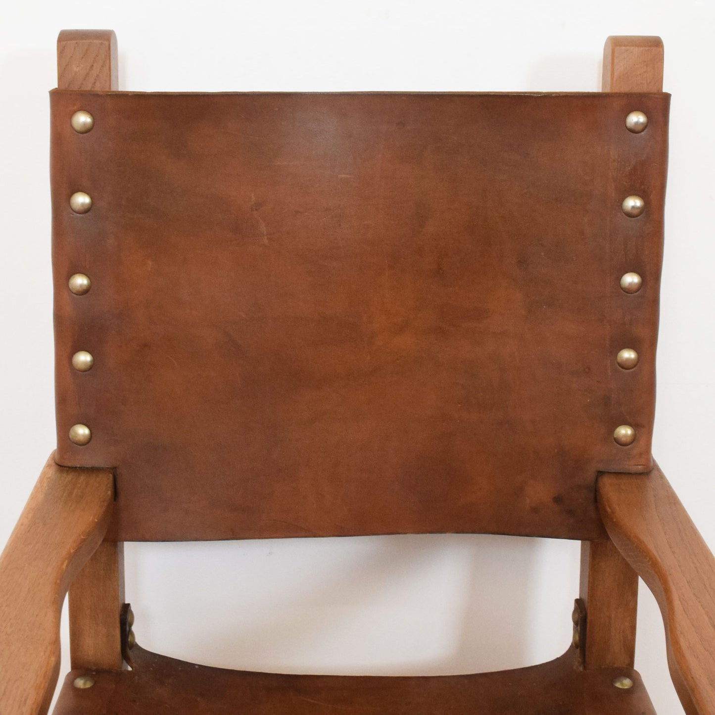 Solid Oak Draw Leaf Table and Six Chairs