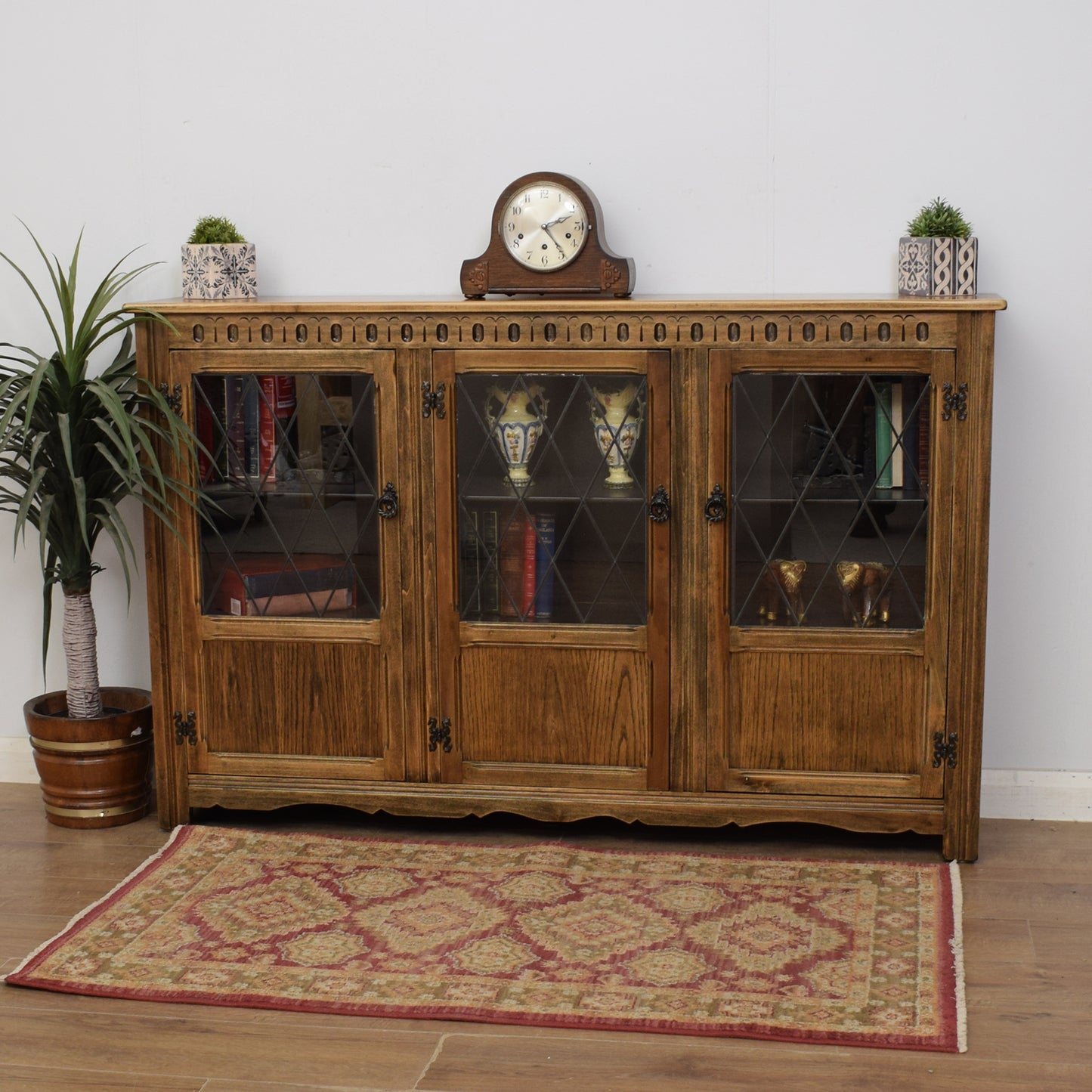 Restored Glazed Bookcase