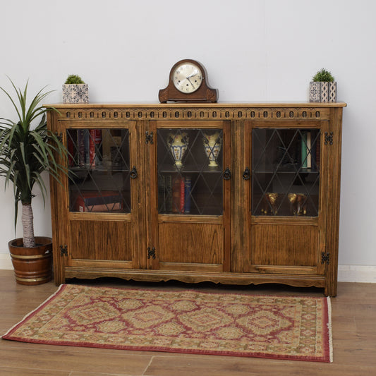 Restored Glazed Bookcase