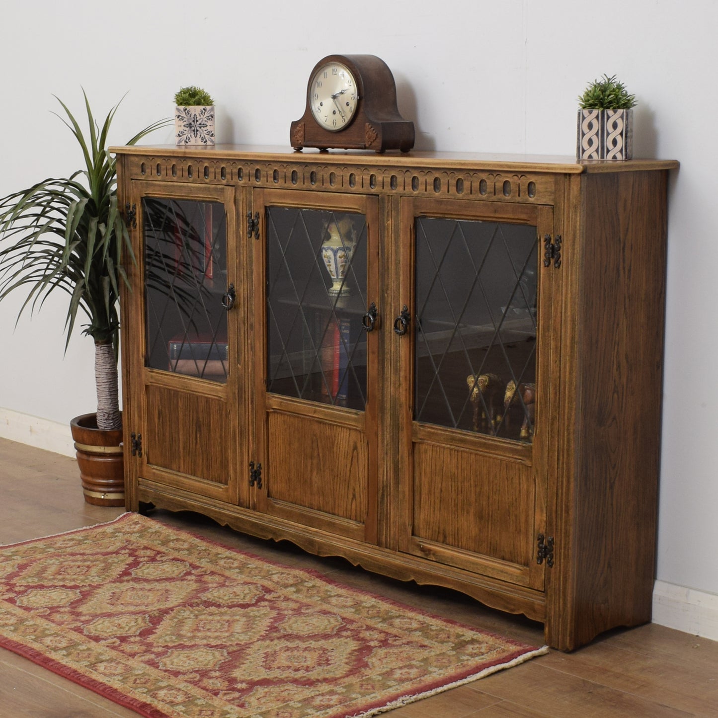 Restored Glazed Bookcase