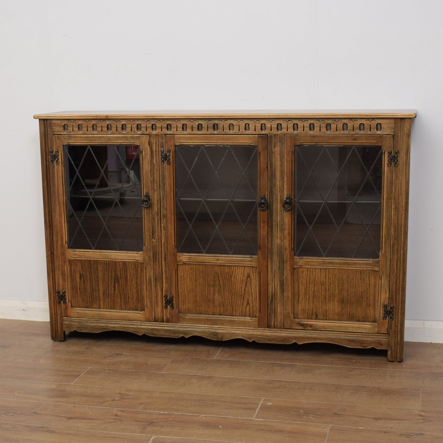 Restored Glazed Bookcase