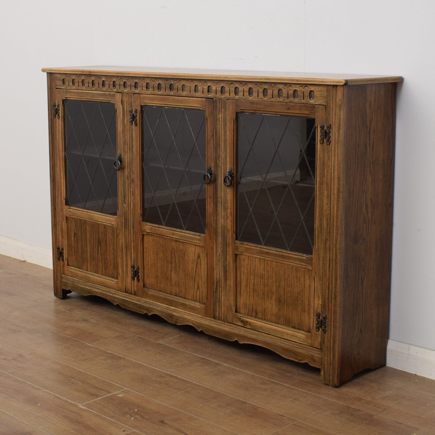 Restored Glazed Bookcase