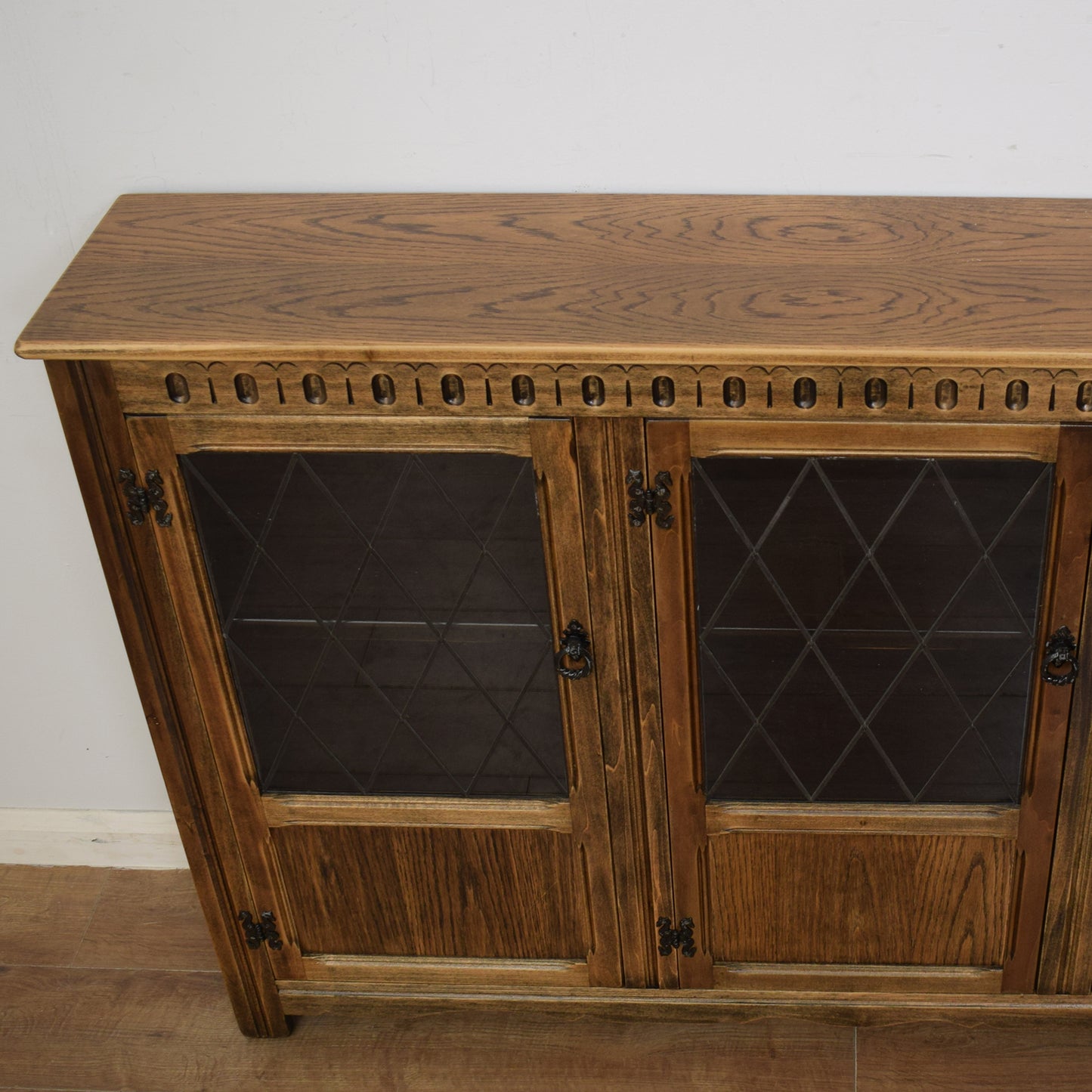 Restored Glazed Bookcase