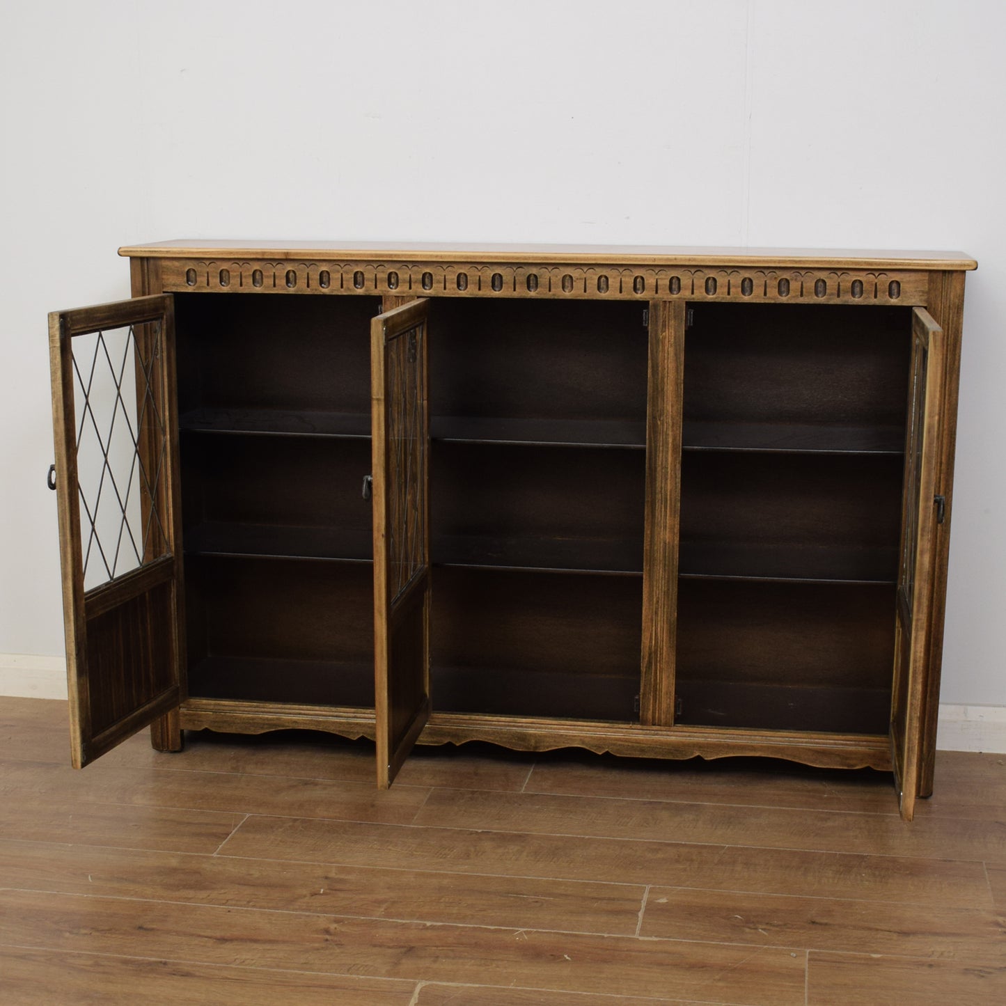Restored Glazed Bookcase