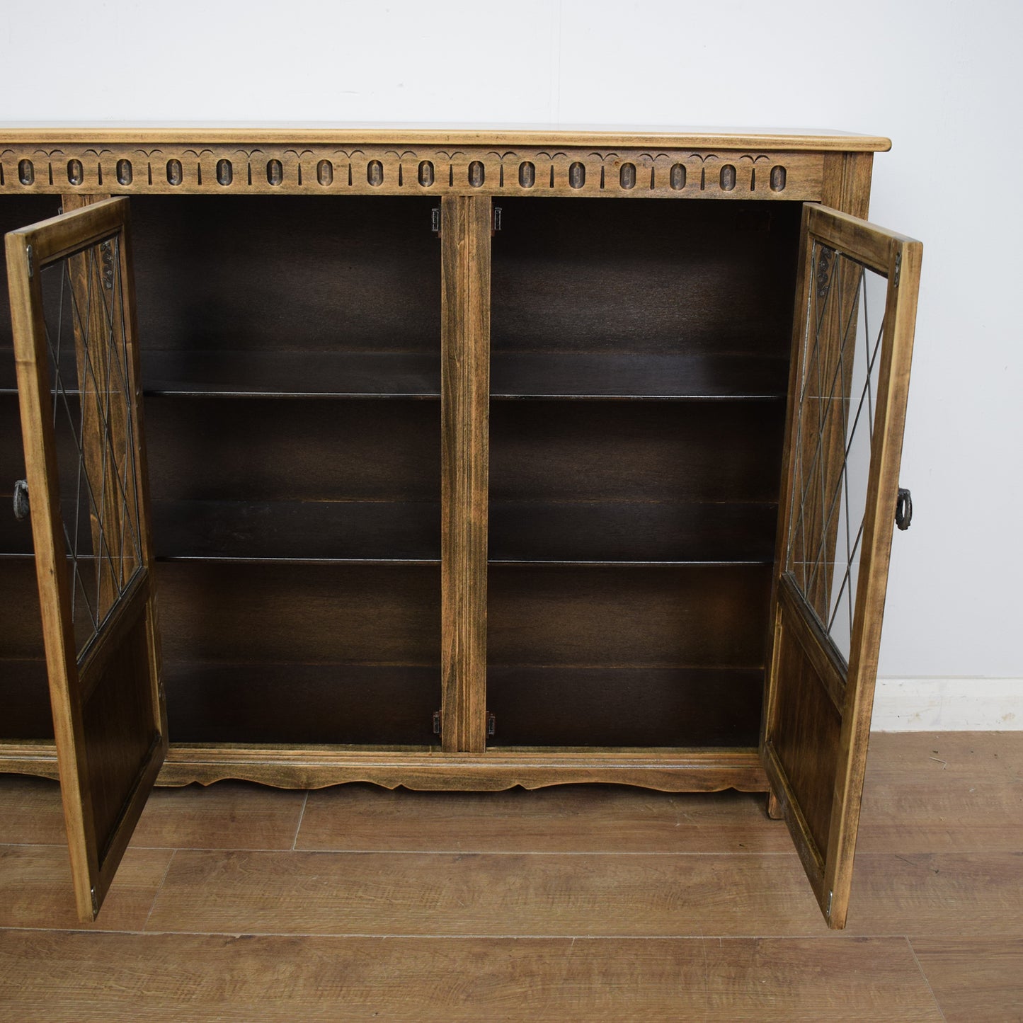 Restored Glazed Bookcase