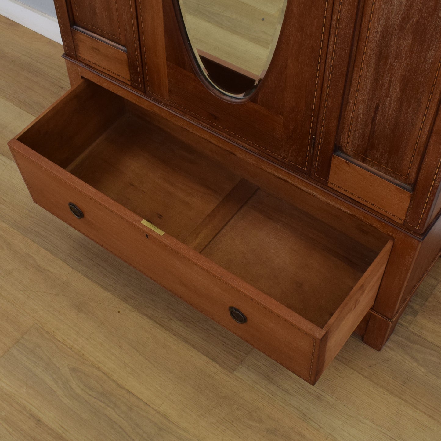 Restored Mahogany Hall Wardrobe