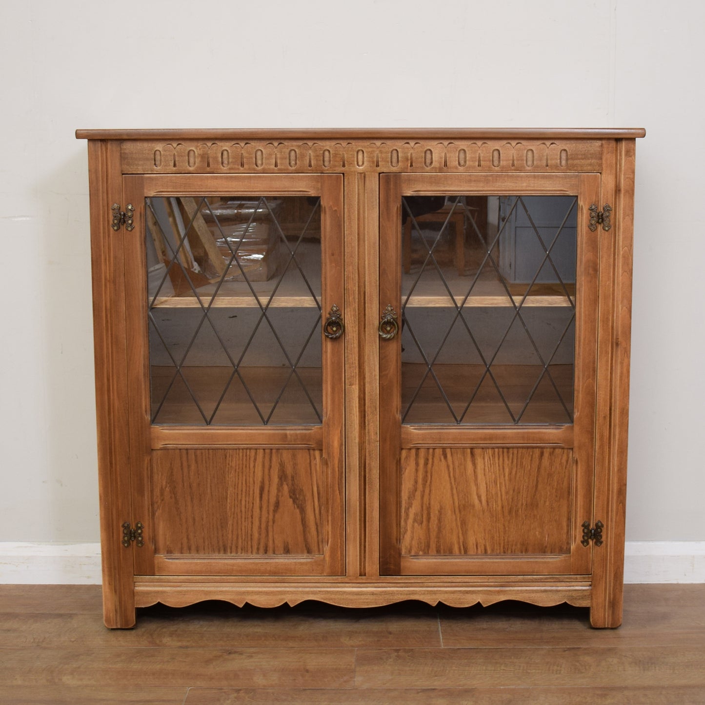 Glazed Bookcase Display Cabinet