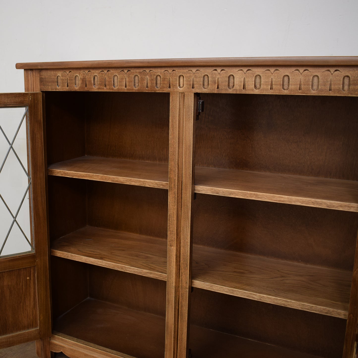 Glazed Bookcase Display Cabinet