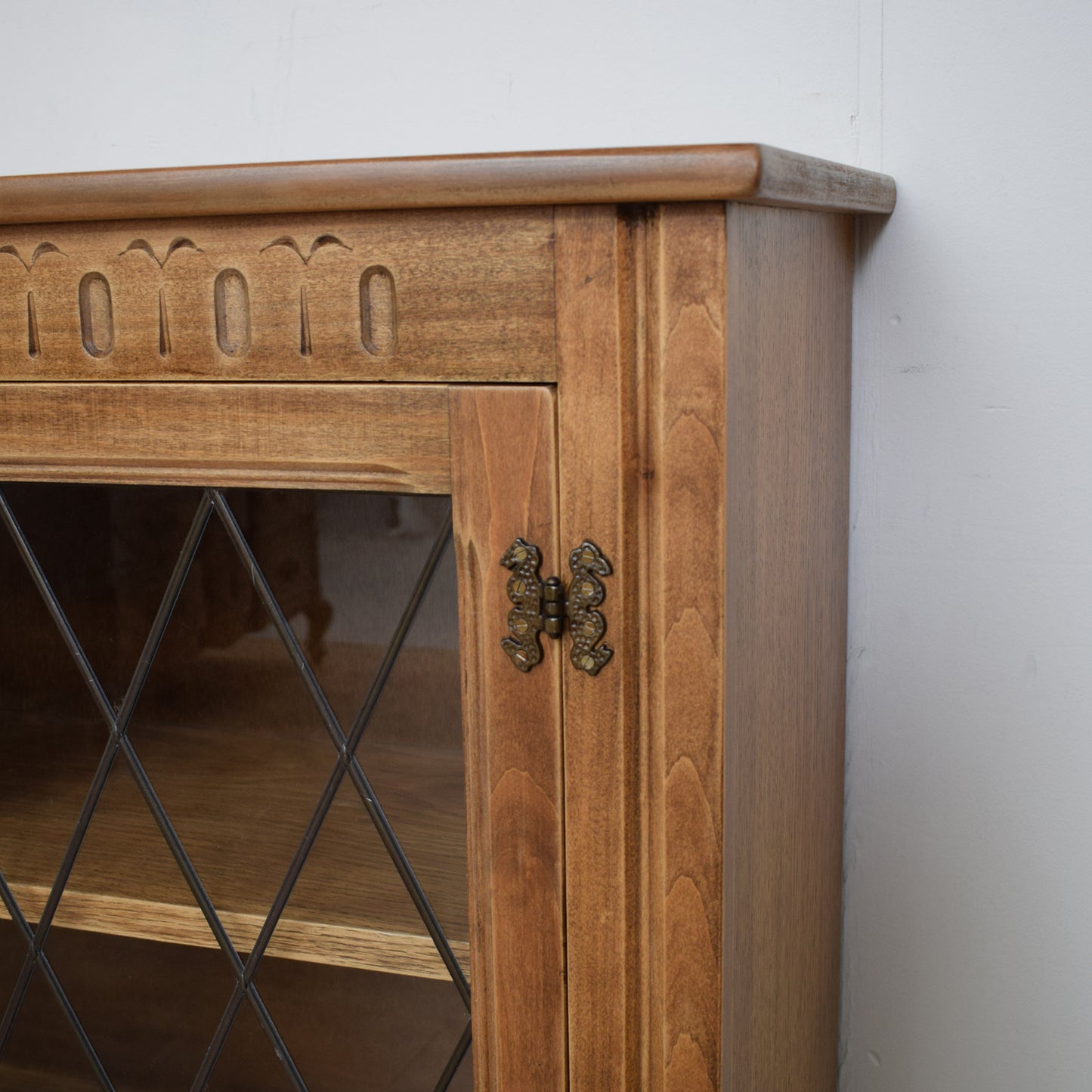 Glazed Bookcase Display Cabinet