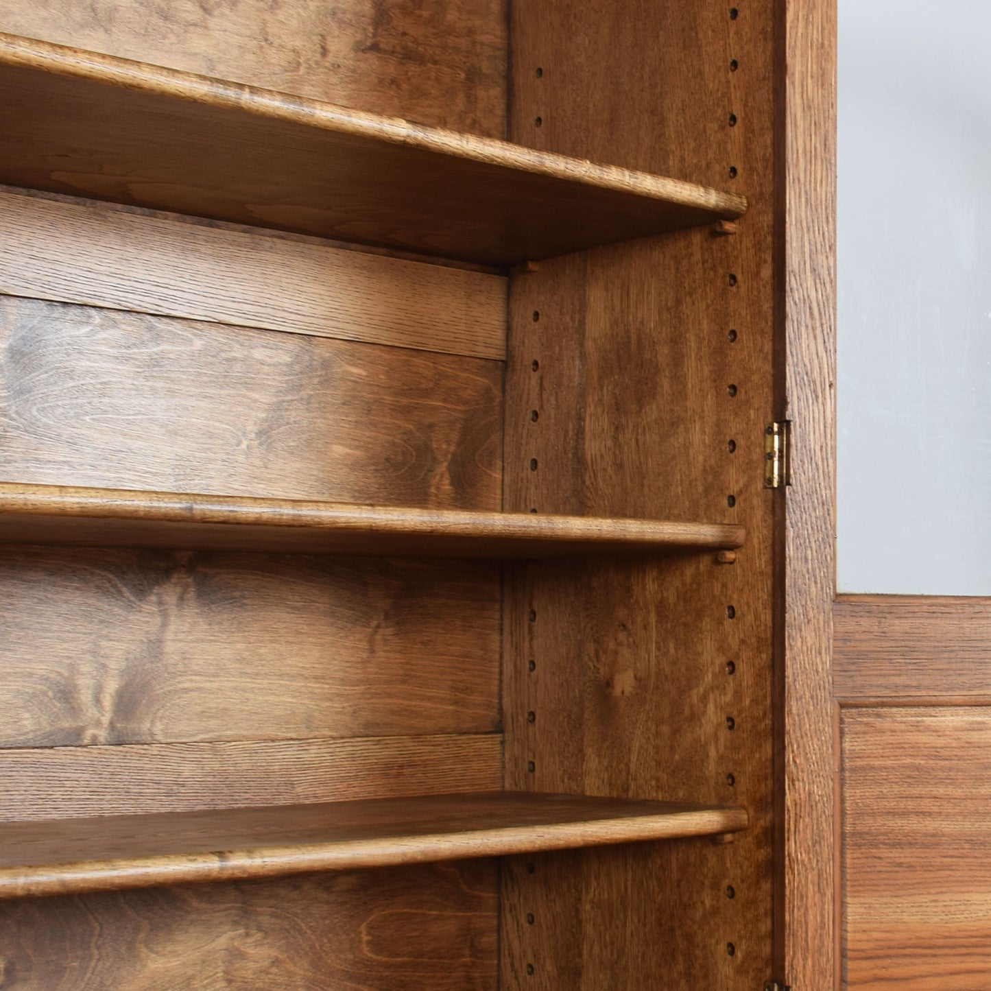 Oak Display Cabinet