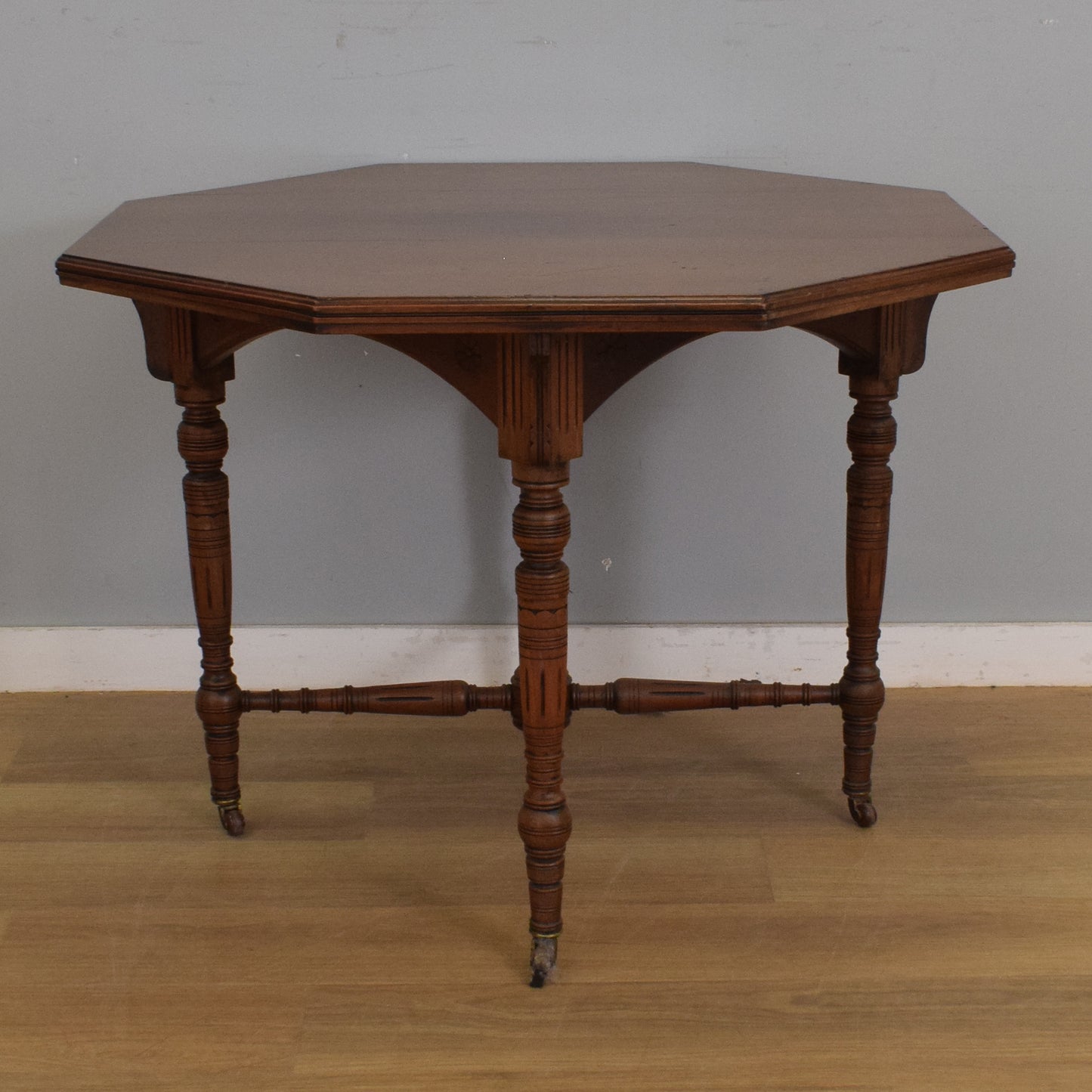 Octagonal Mahogany Table