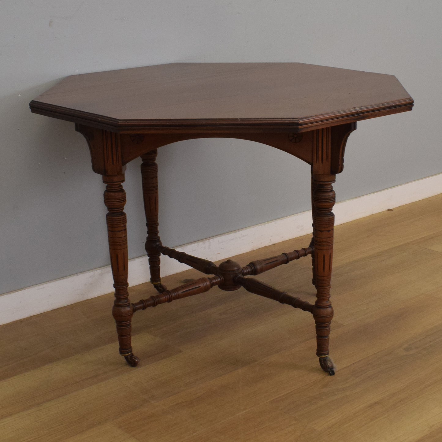Octagonal Mahogany Table