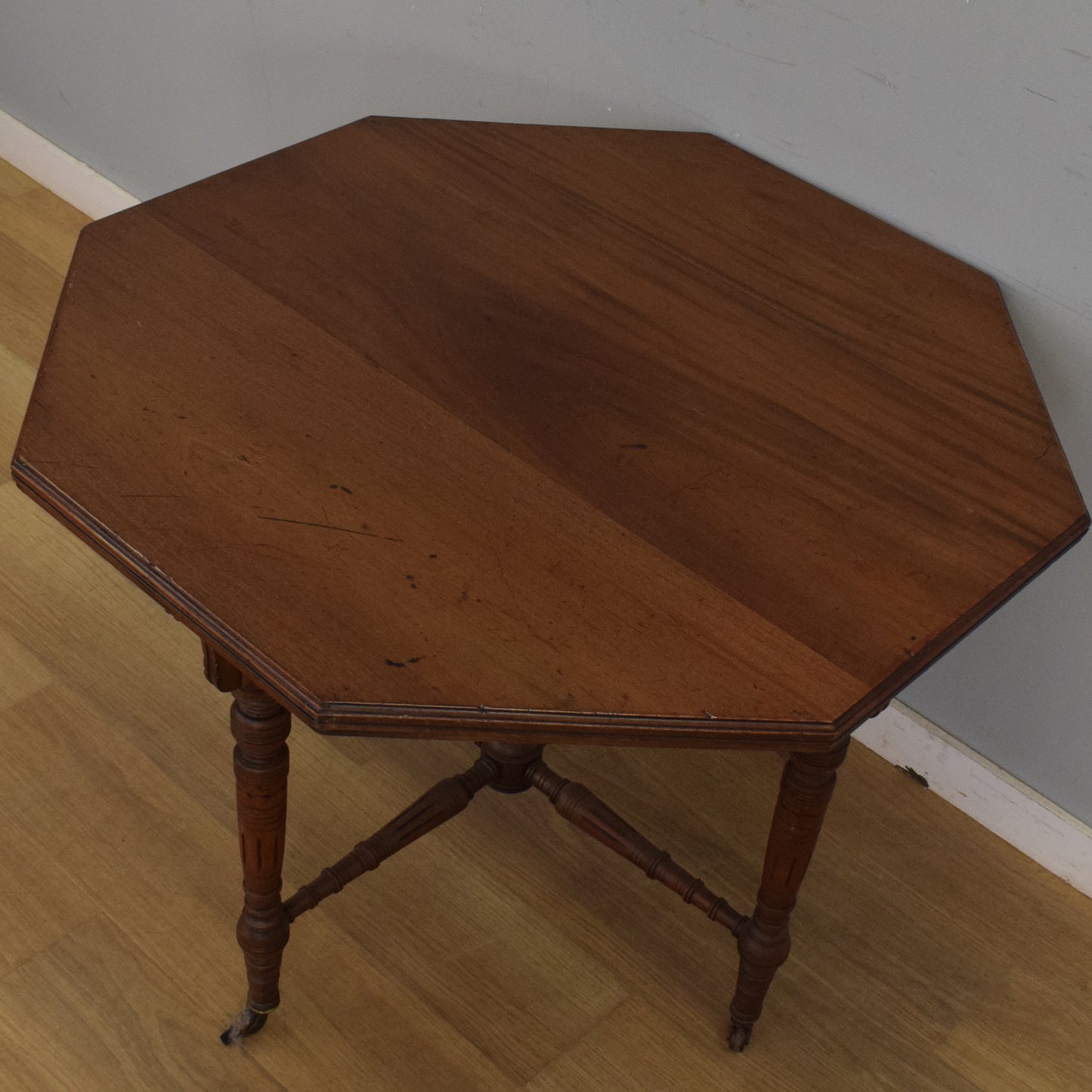 Octagonal Mahogany Table