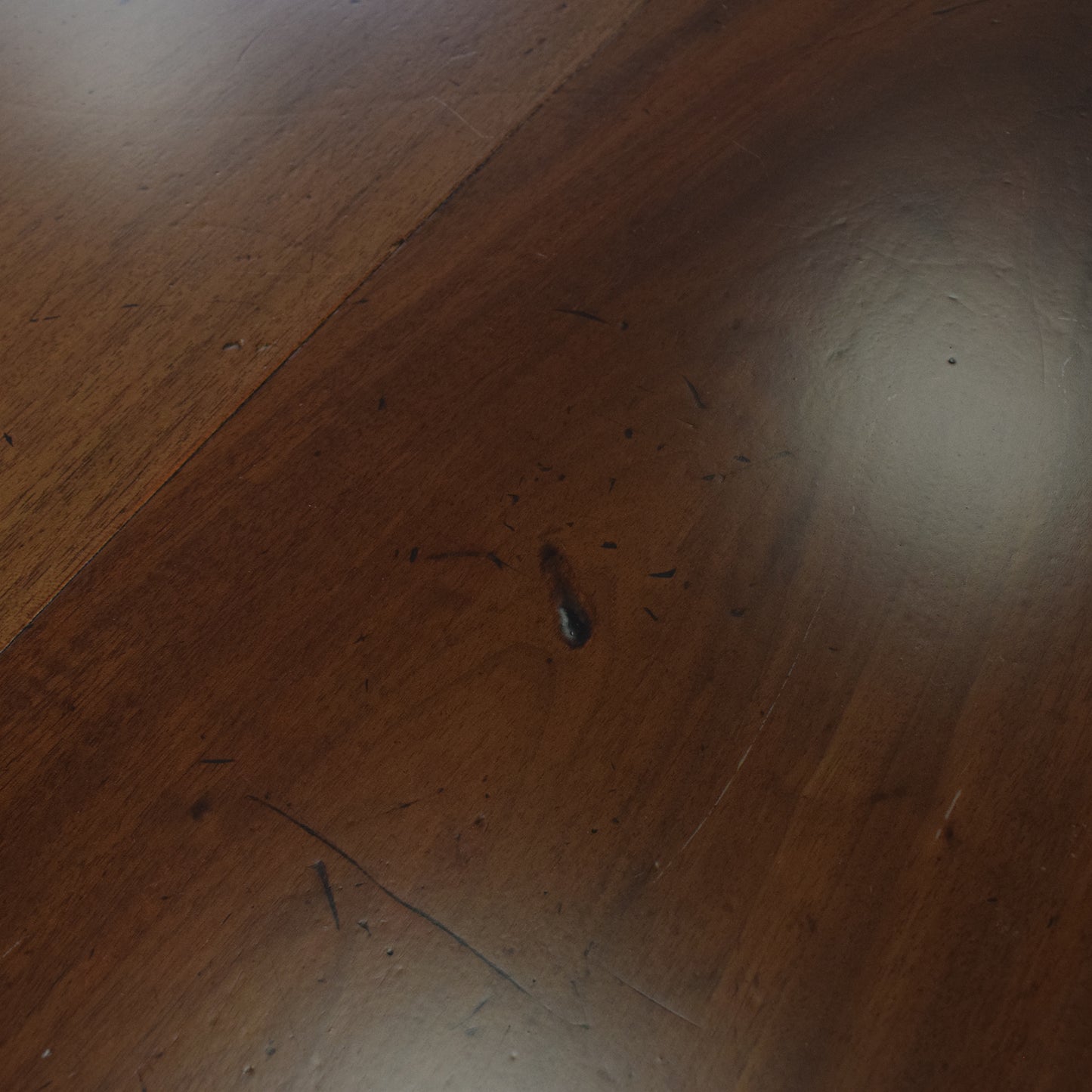 Octagonal Mahogany Table