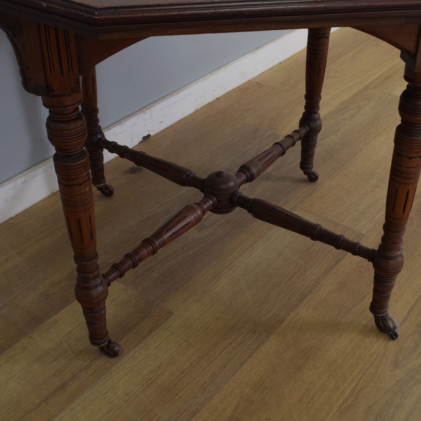 Octagonal Mahogany Table