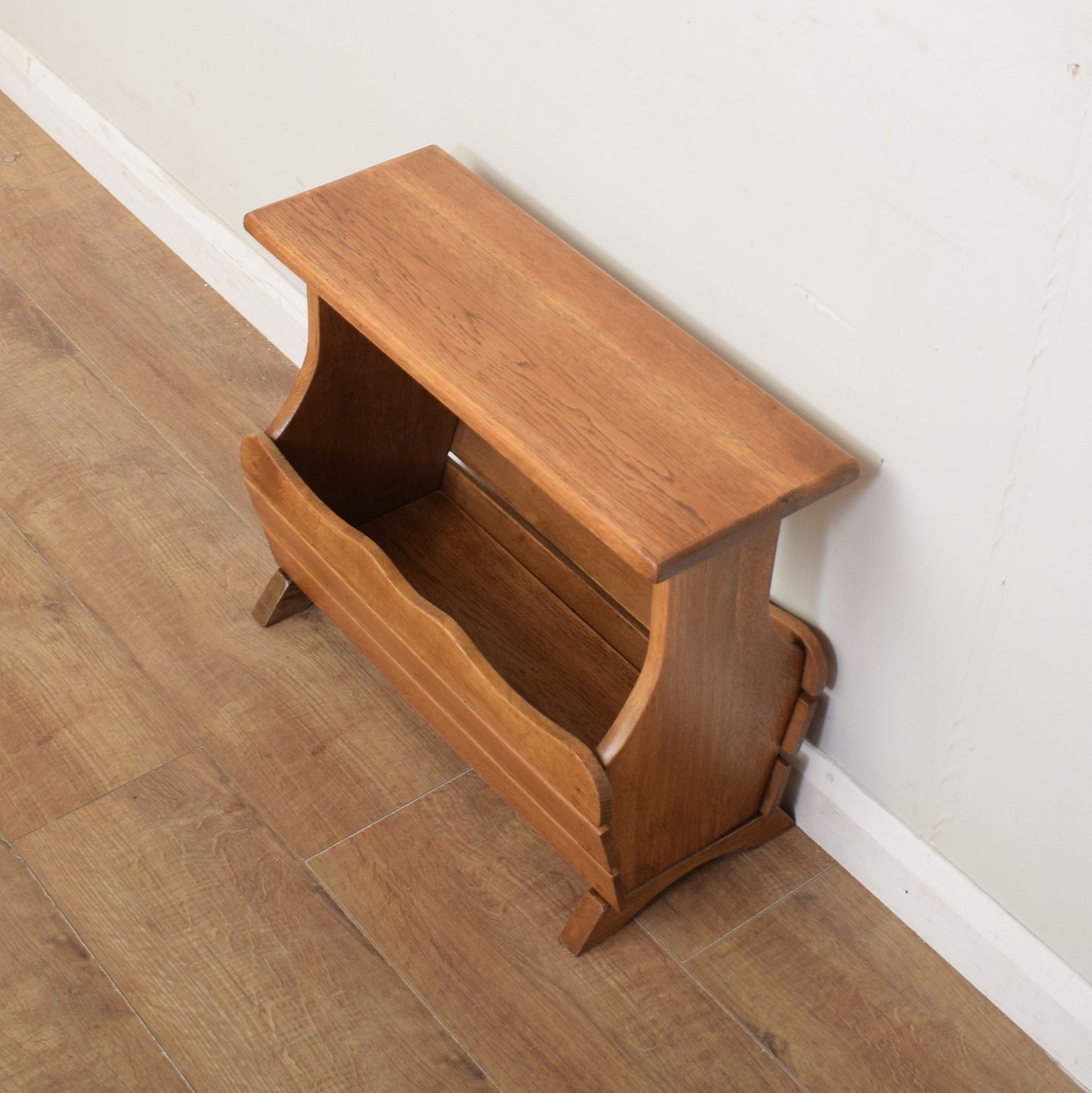 Oak Magazine Rack