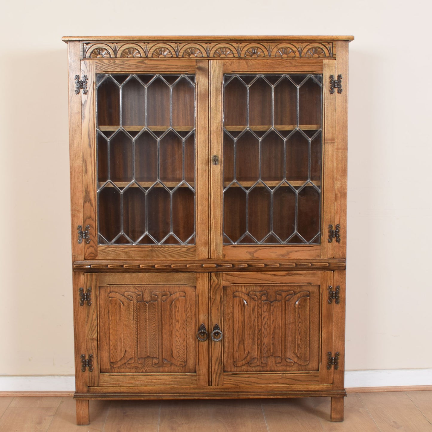 Jaycee Glazed Bookcase Unit