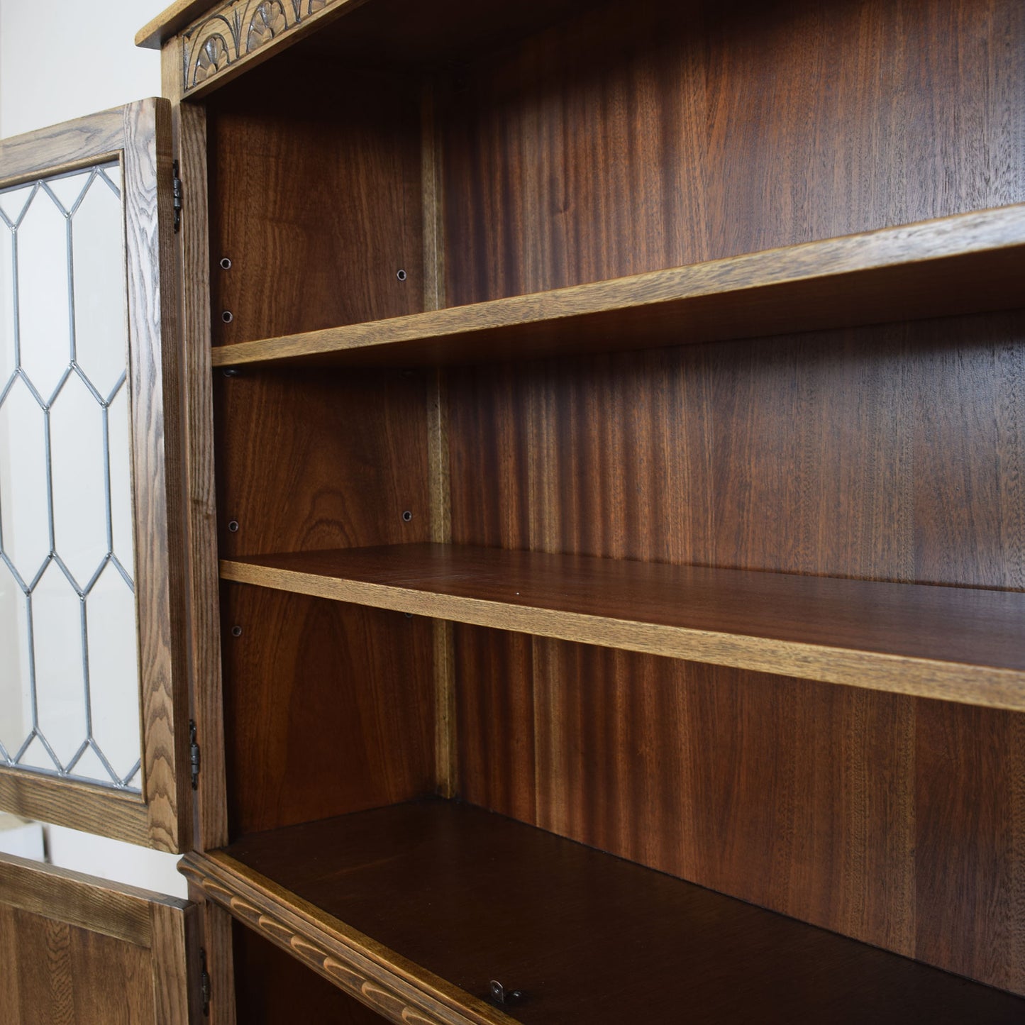 Jaycee Glazed Bookcase Unit