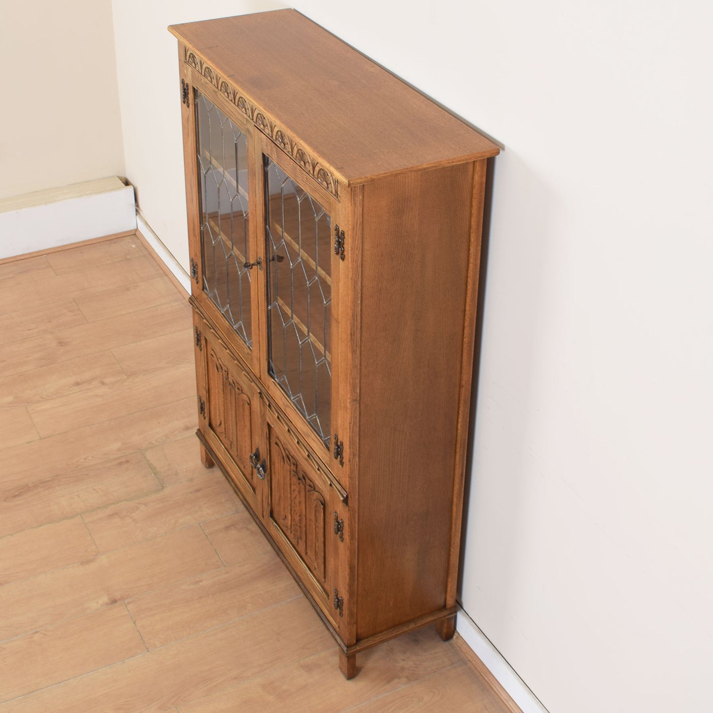 Jaycee Glazed Bookcase Unit