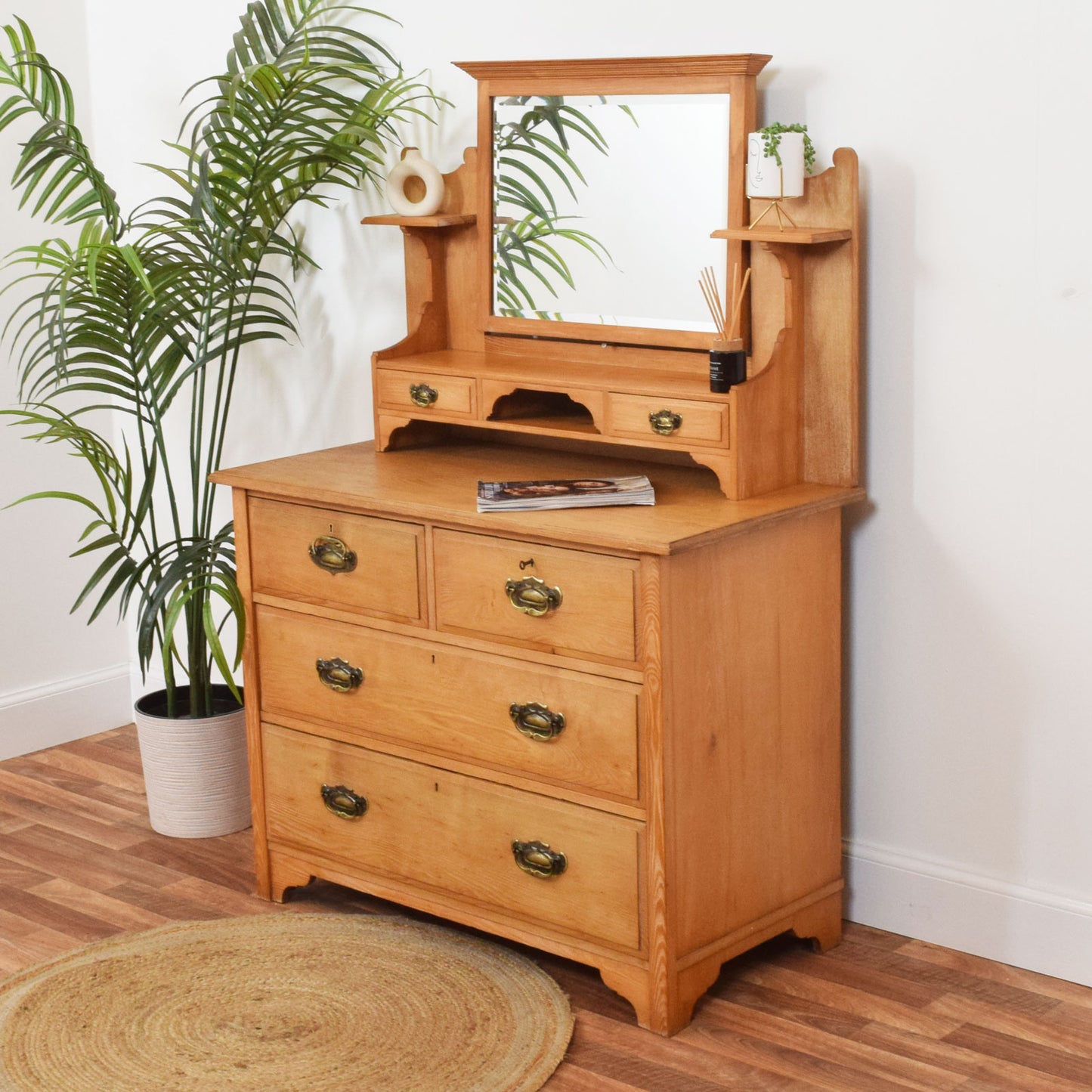 Restored Pine Dressing Table