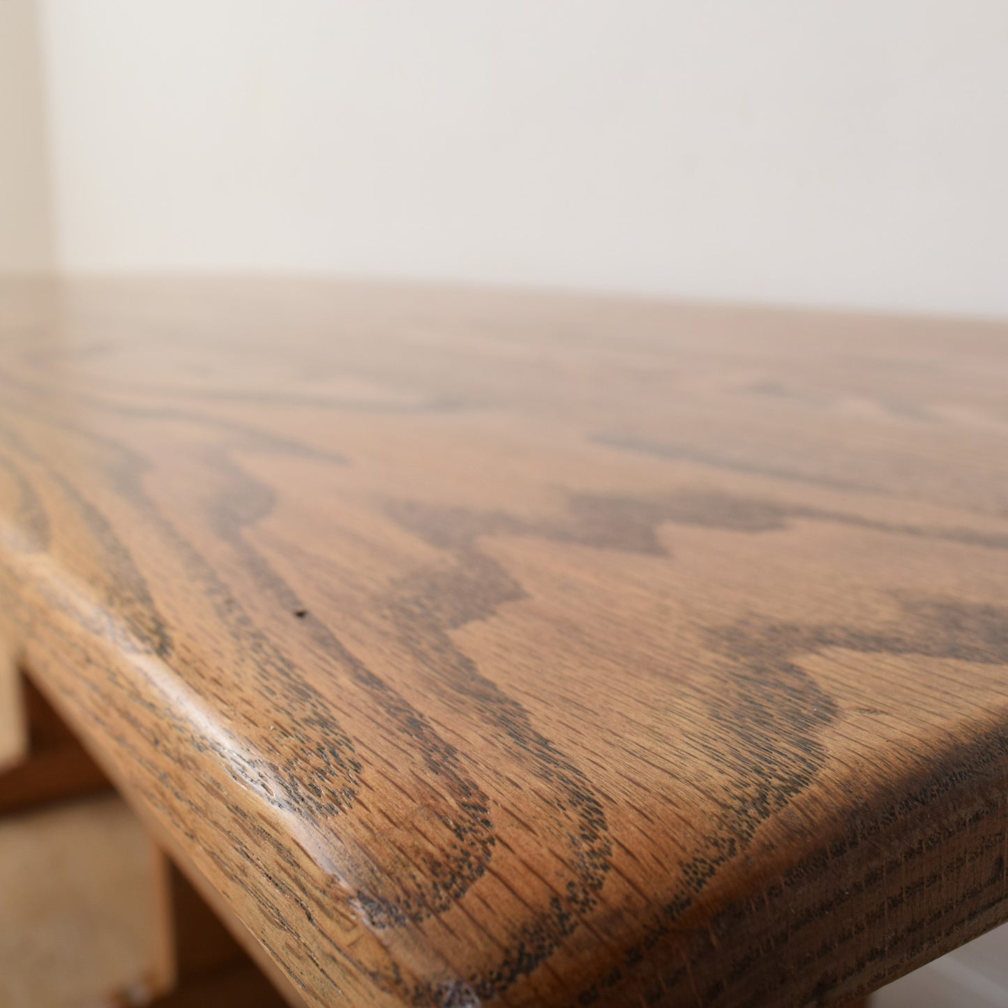 Dutch Oak Table And Six Chairs
