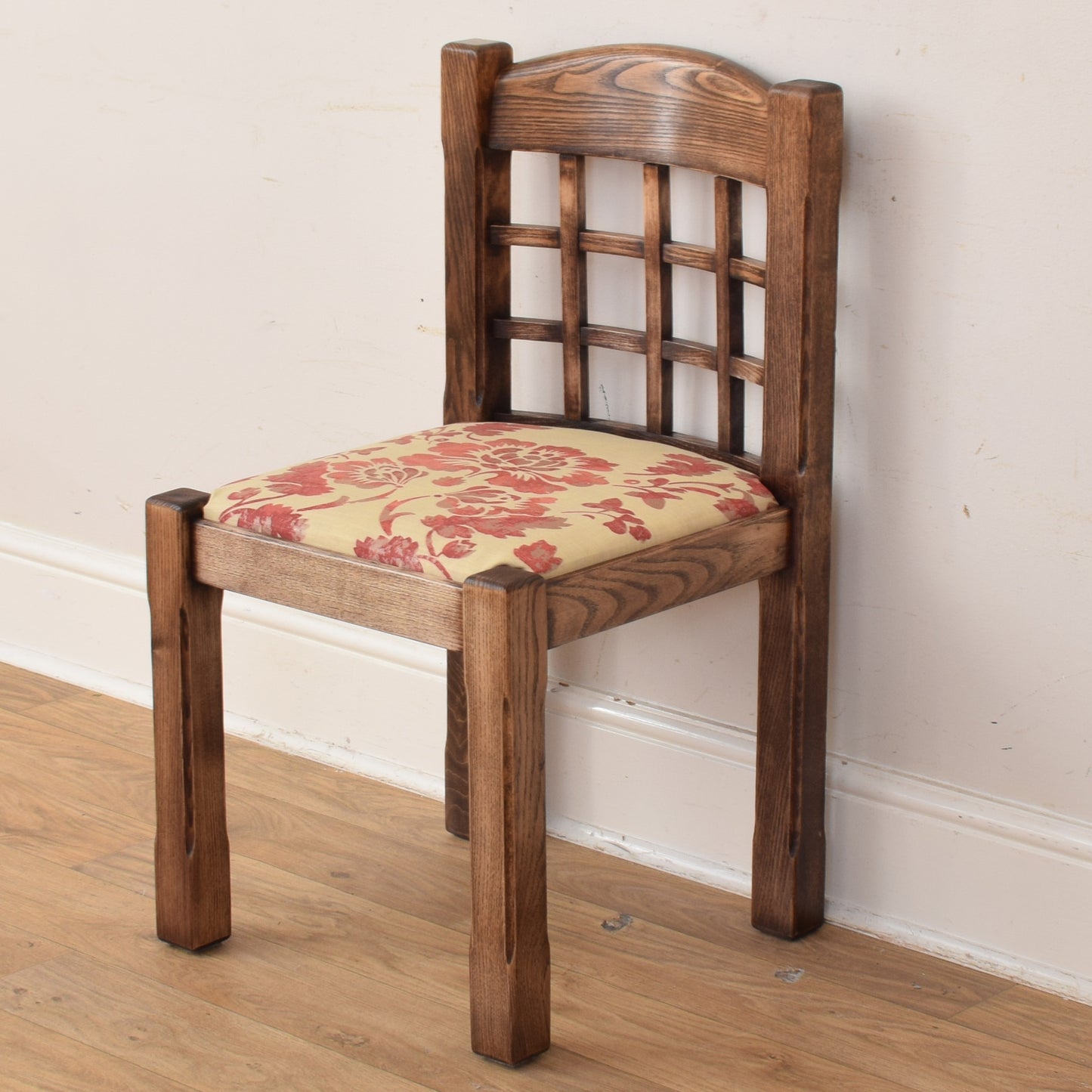 Dutch Oak Table And Six Chairs
