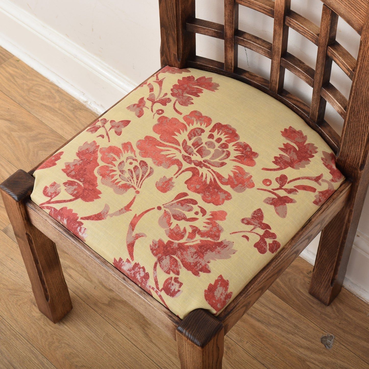 Dutch Oak Table And Six Chairs
