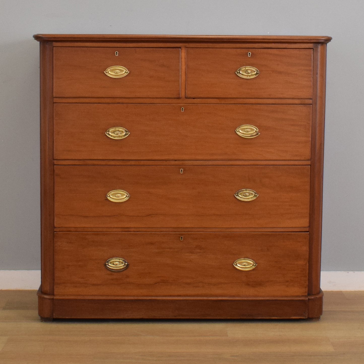 Large Restored Mahogany Chest of Drawers