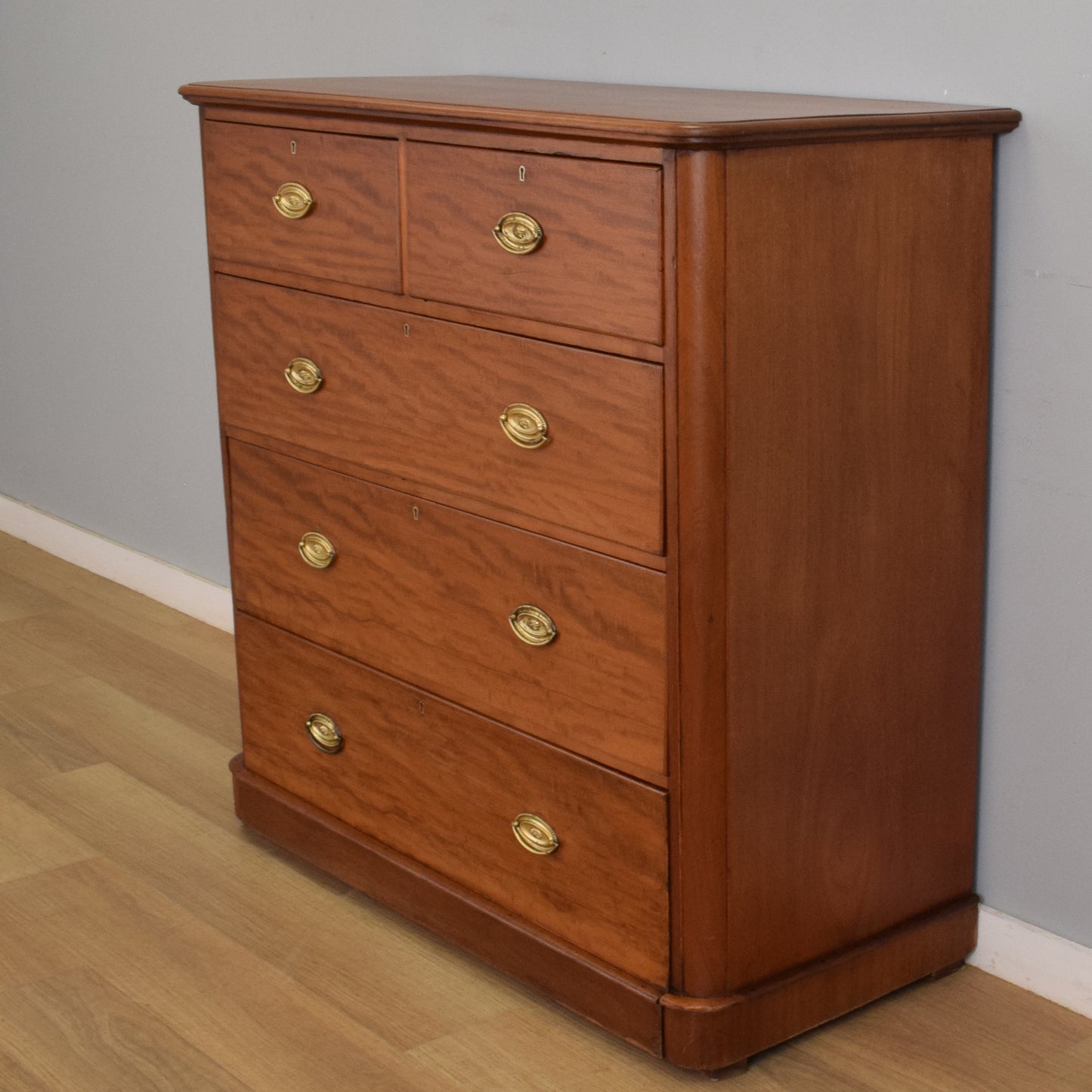 Large Restored Mahogany Chest of Drawers