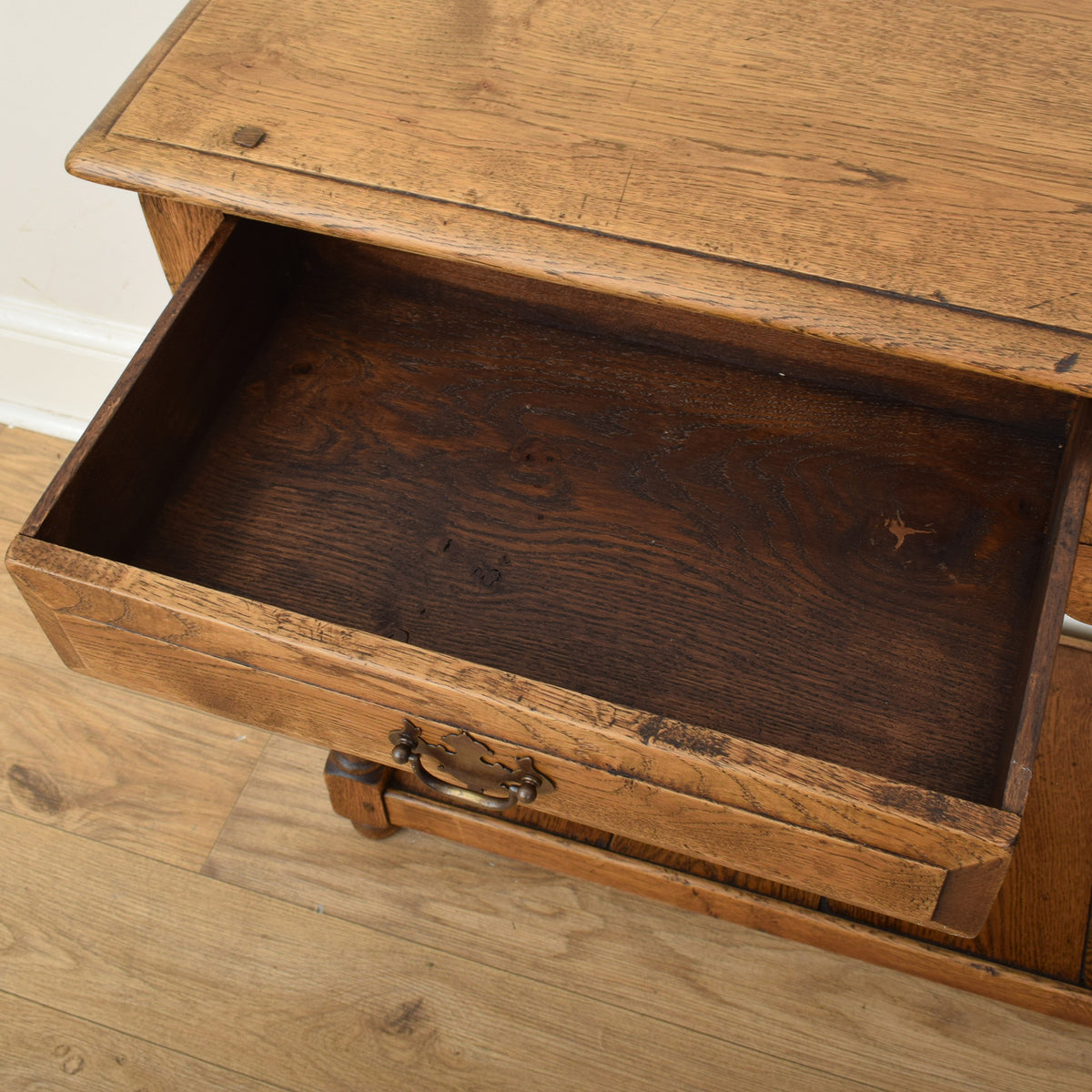 Oak Console Table