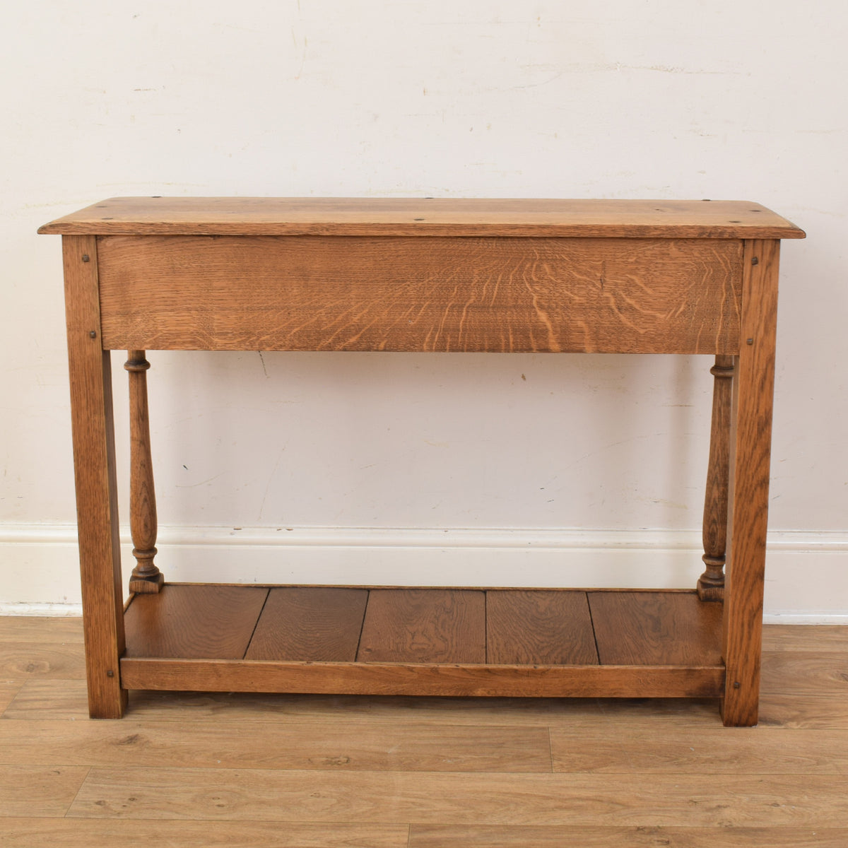 Oak Console Table