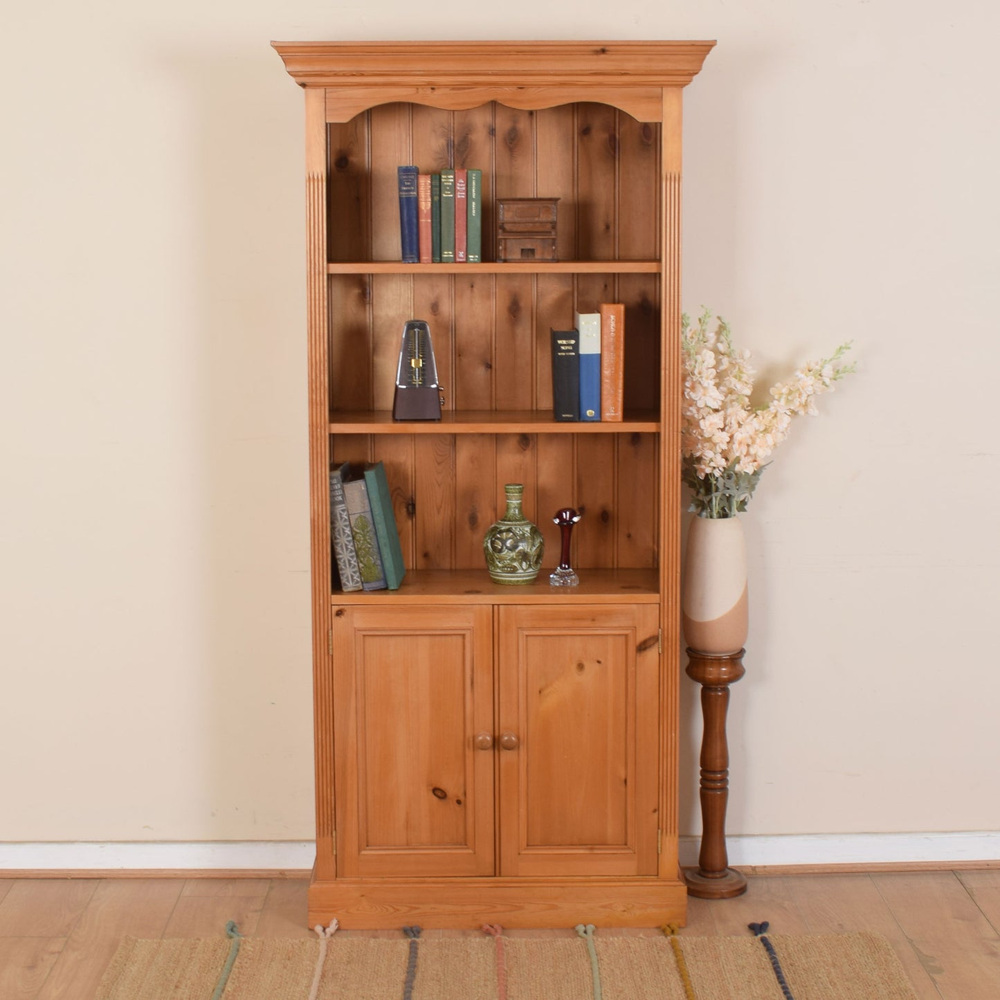 Solid Pine Bookcase