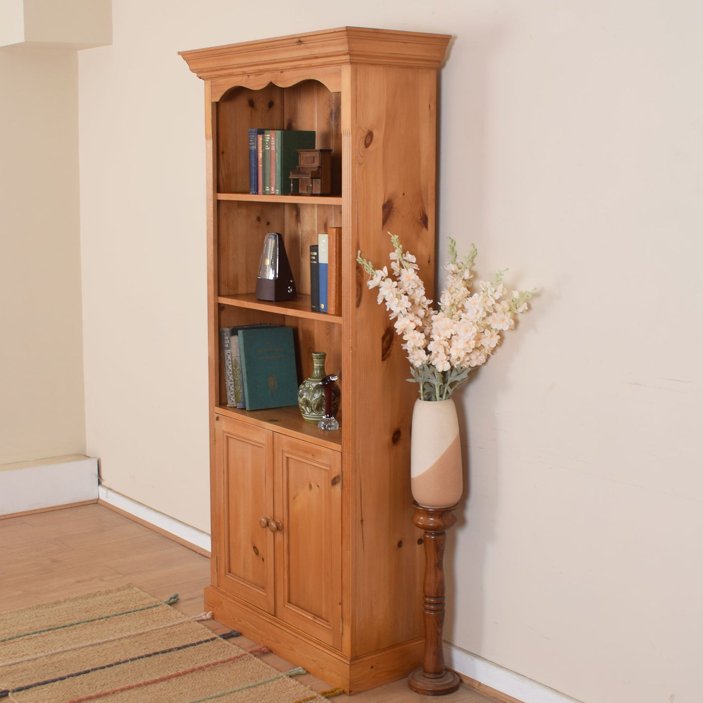 Solid Pine Bookcase