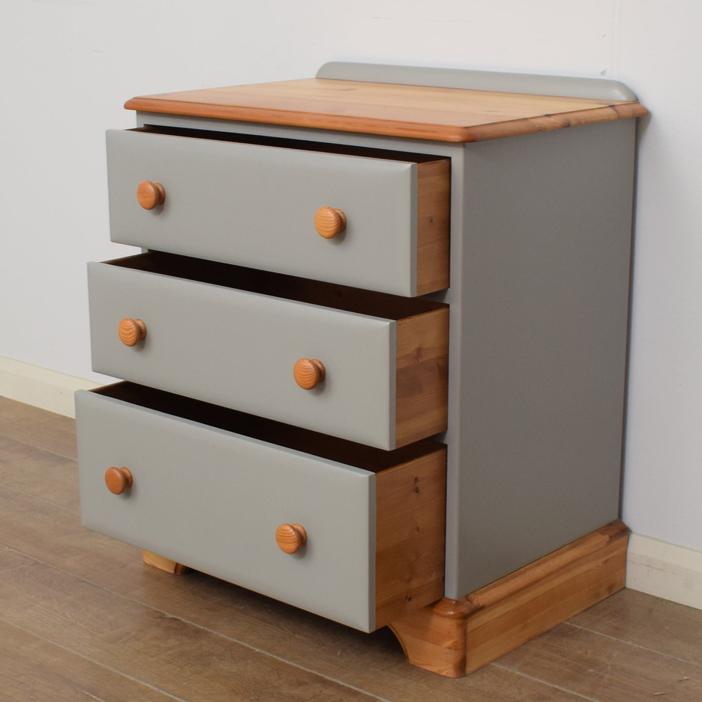 Painted Pine Chest of Drawers