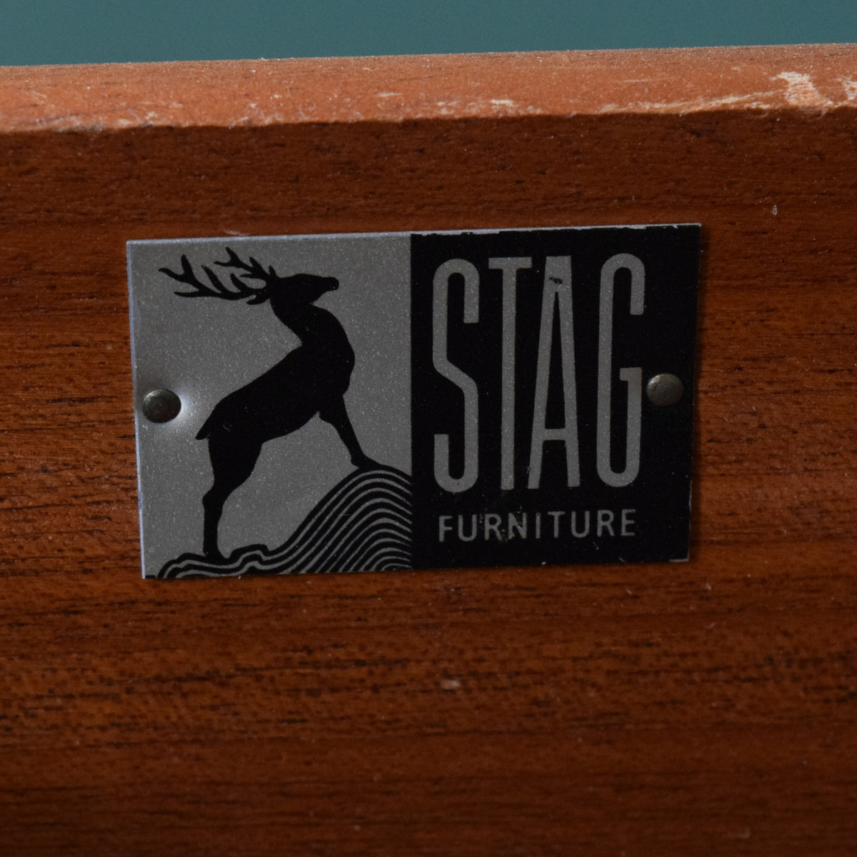 Restored Stag desk