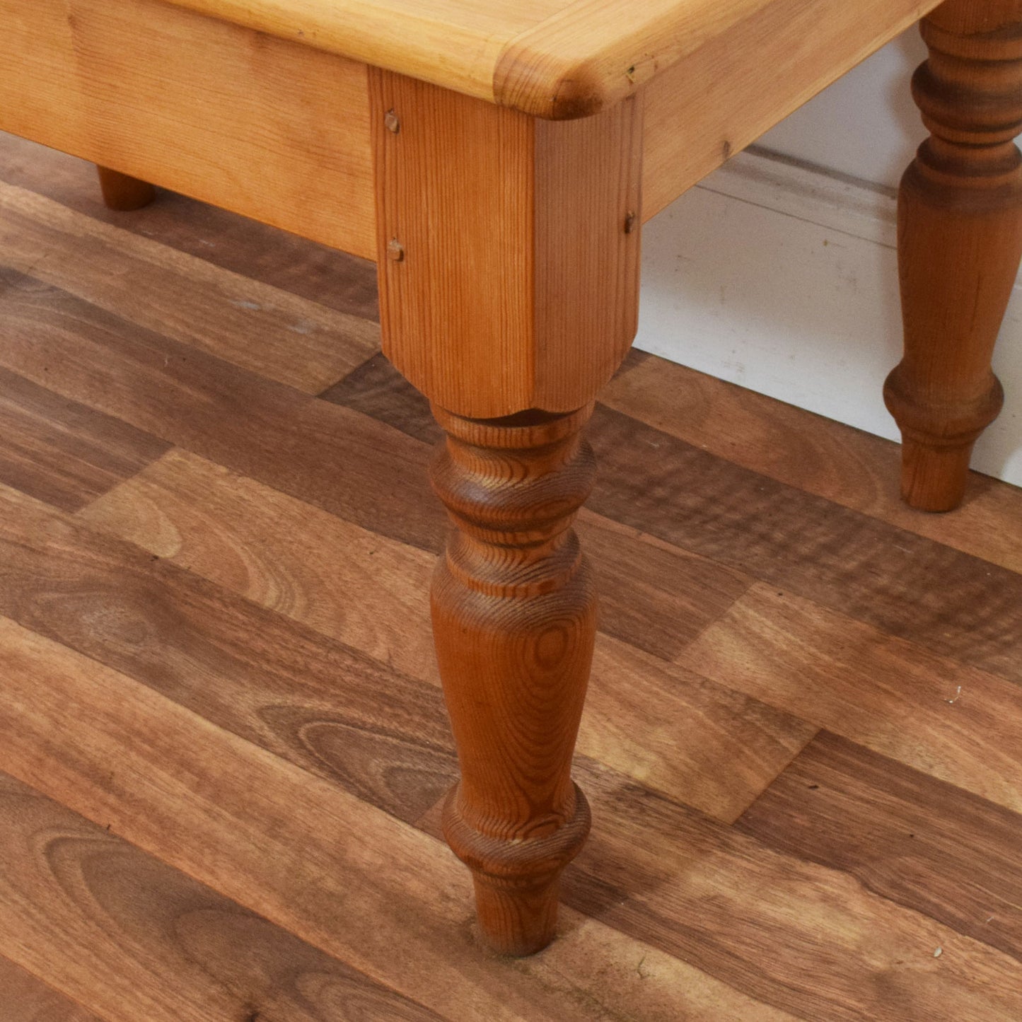 Rustic Pine Coffee Table