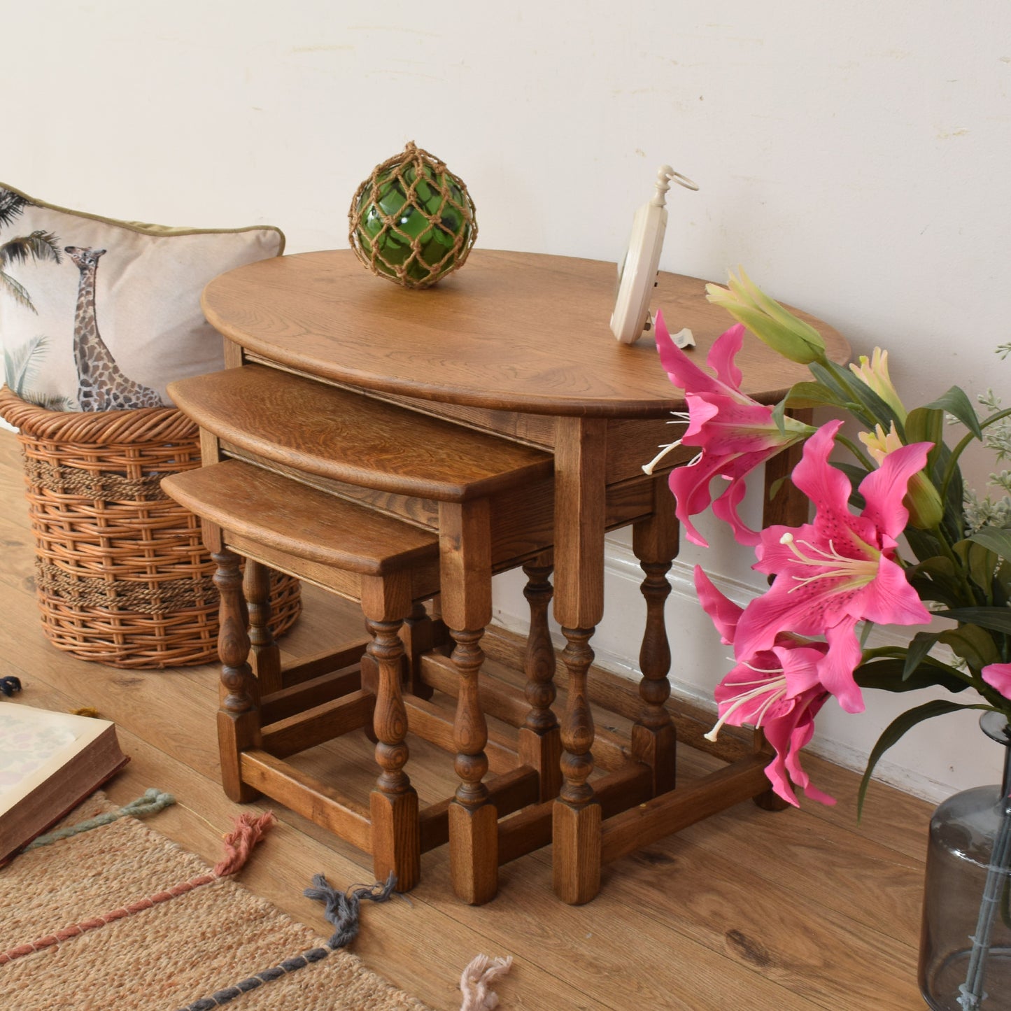 Old Charm Nest of Tables