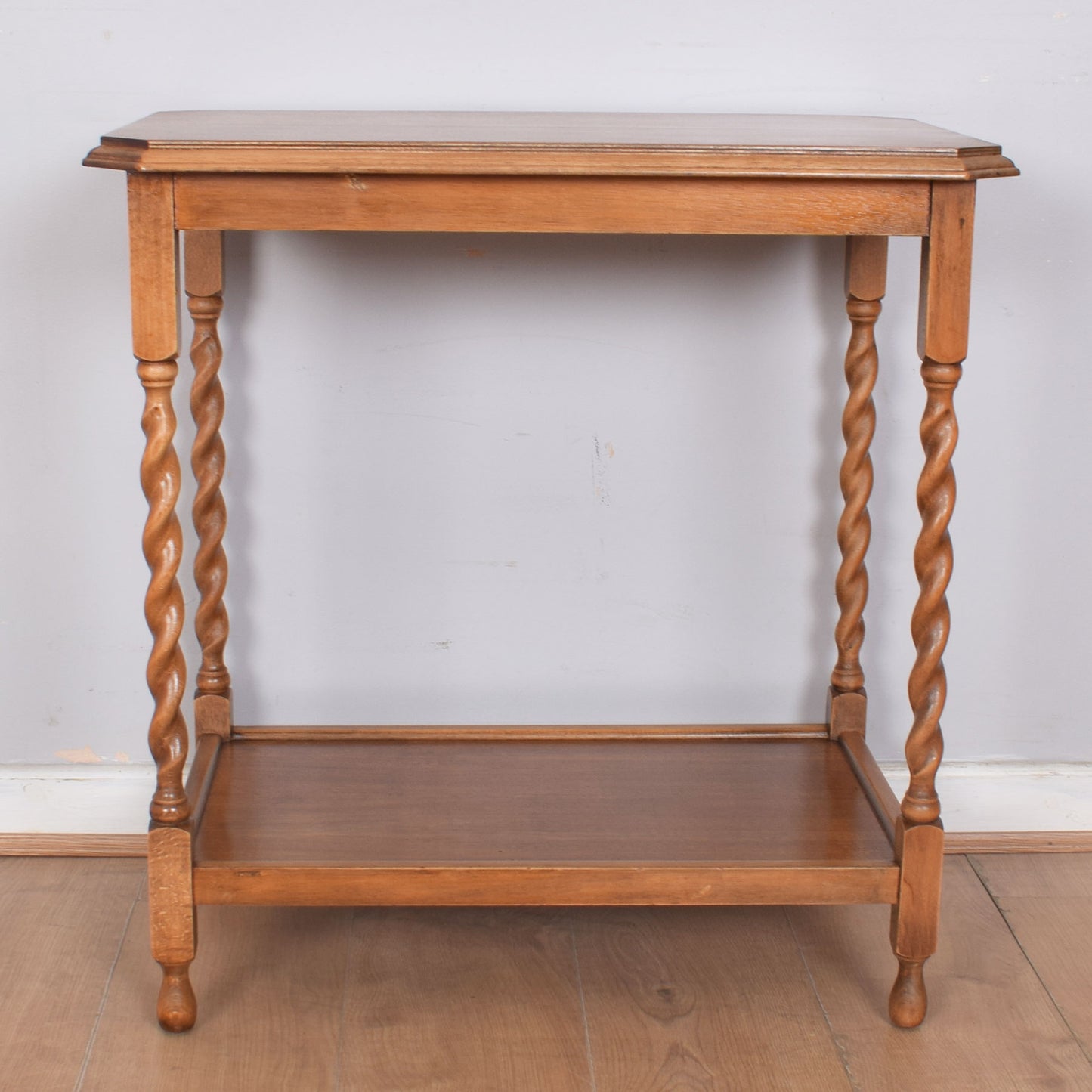 Barley Twist Oak Hall Table