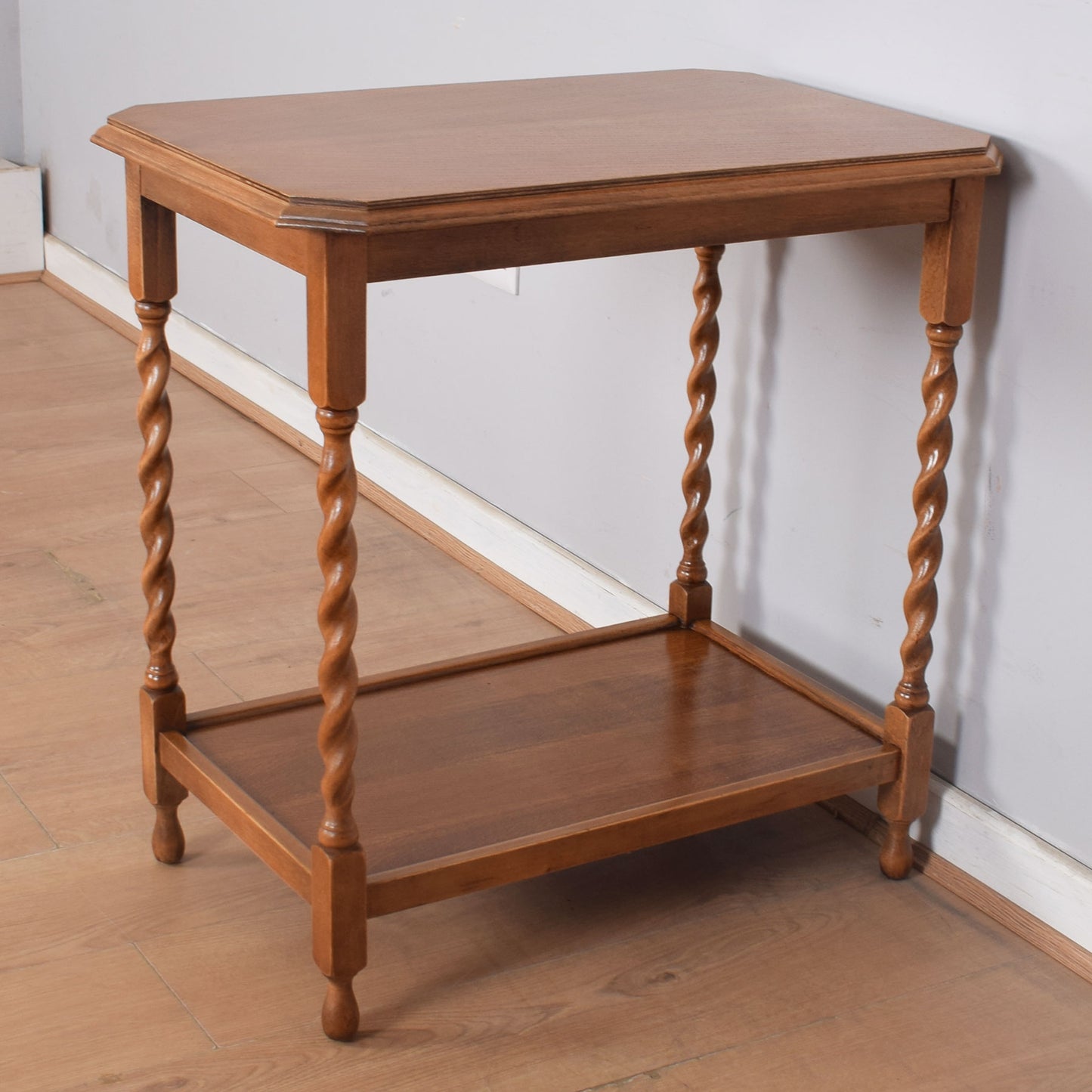 Barley Twist Oak Hall Table