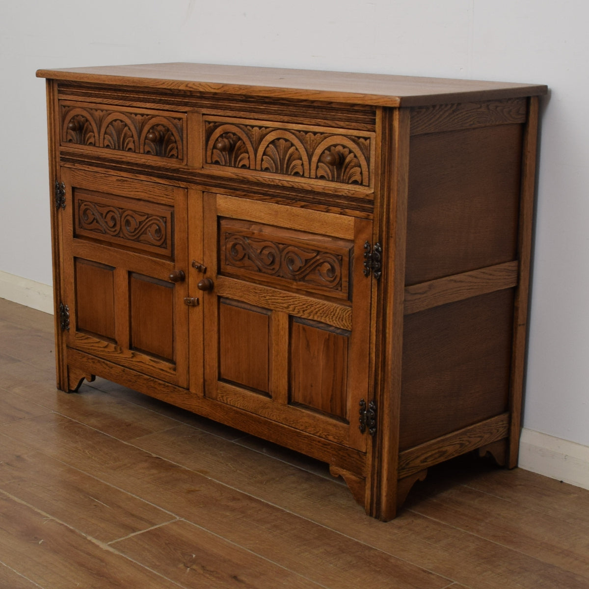 Restored Oak Sideboard