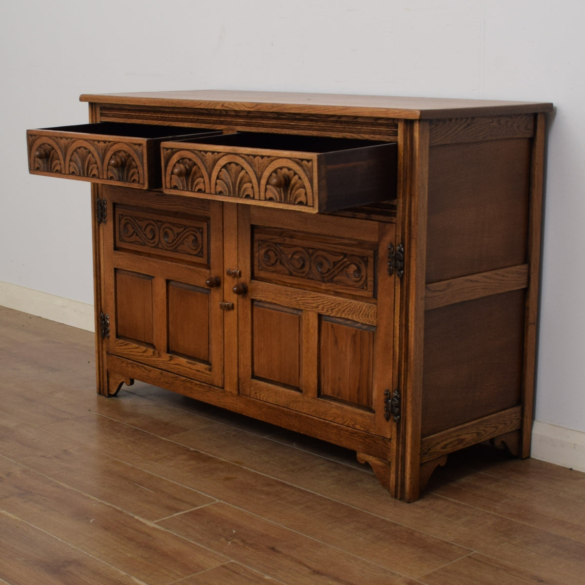Restored Oak Sideboard