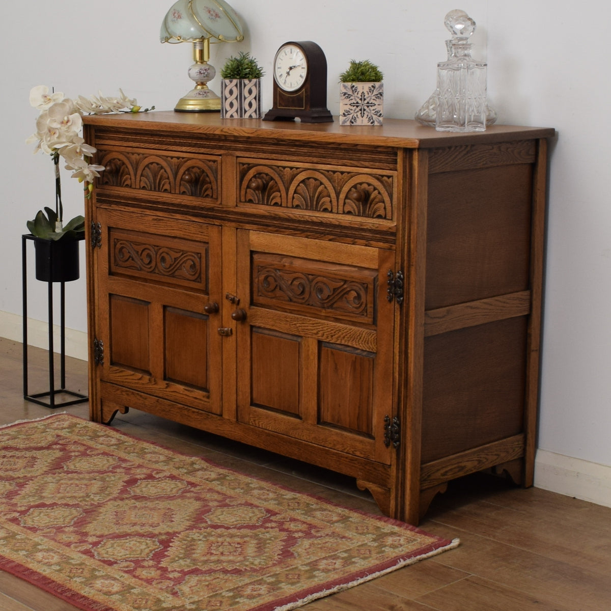 Restored Oak Sideboard