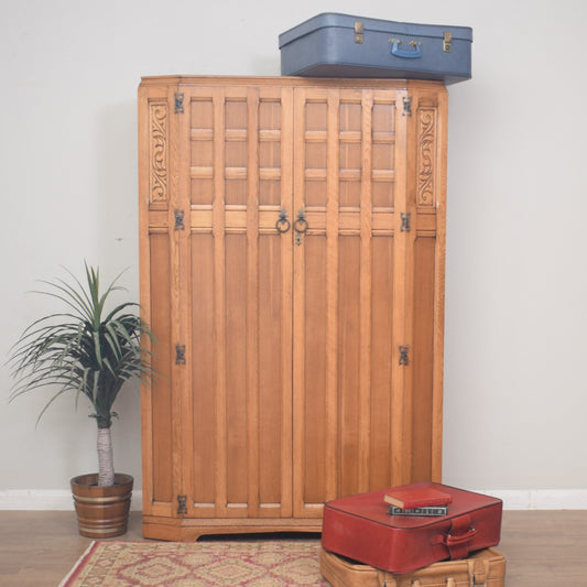 Restored Oak Wardrobe