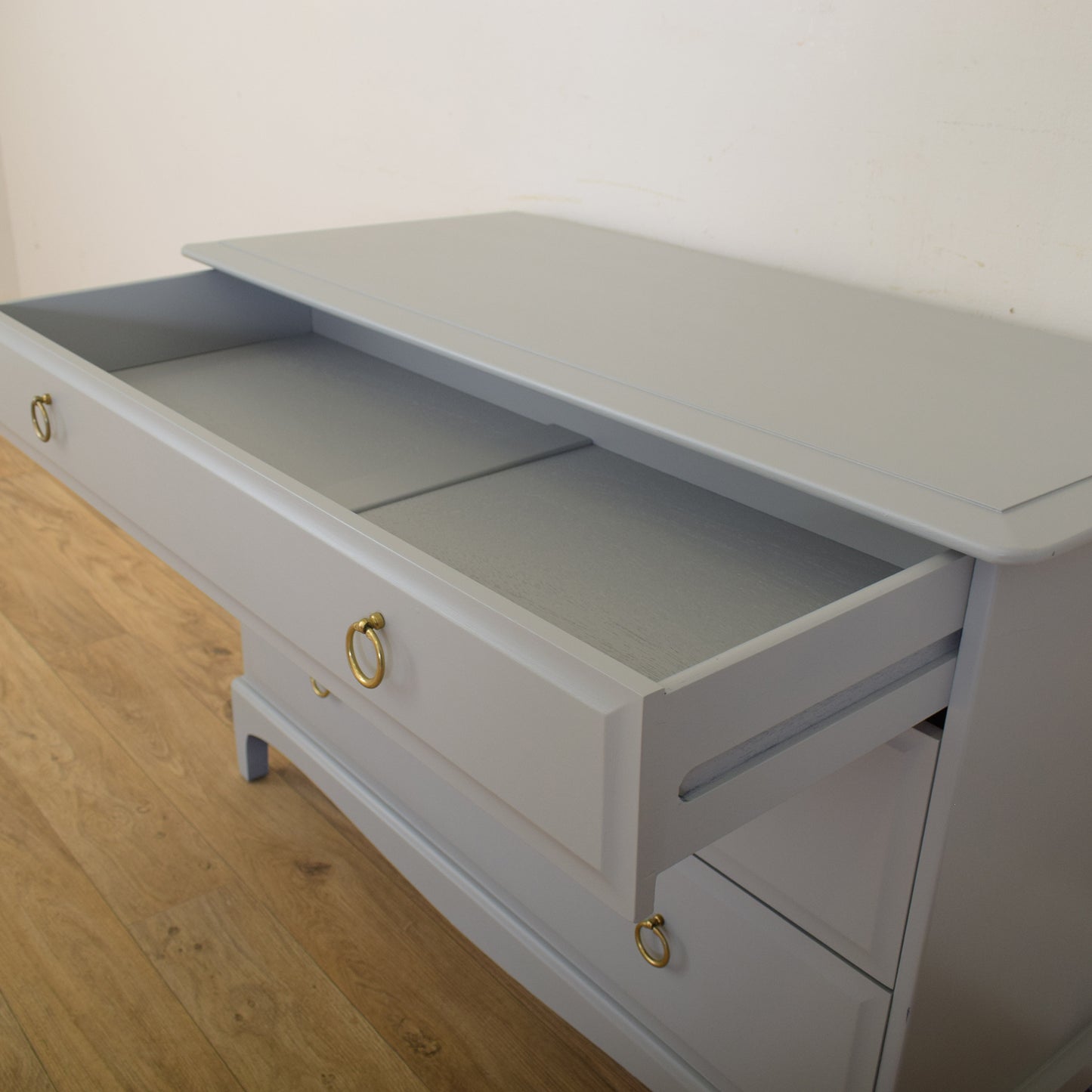Painted Stag Chest Of Drawers