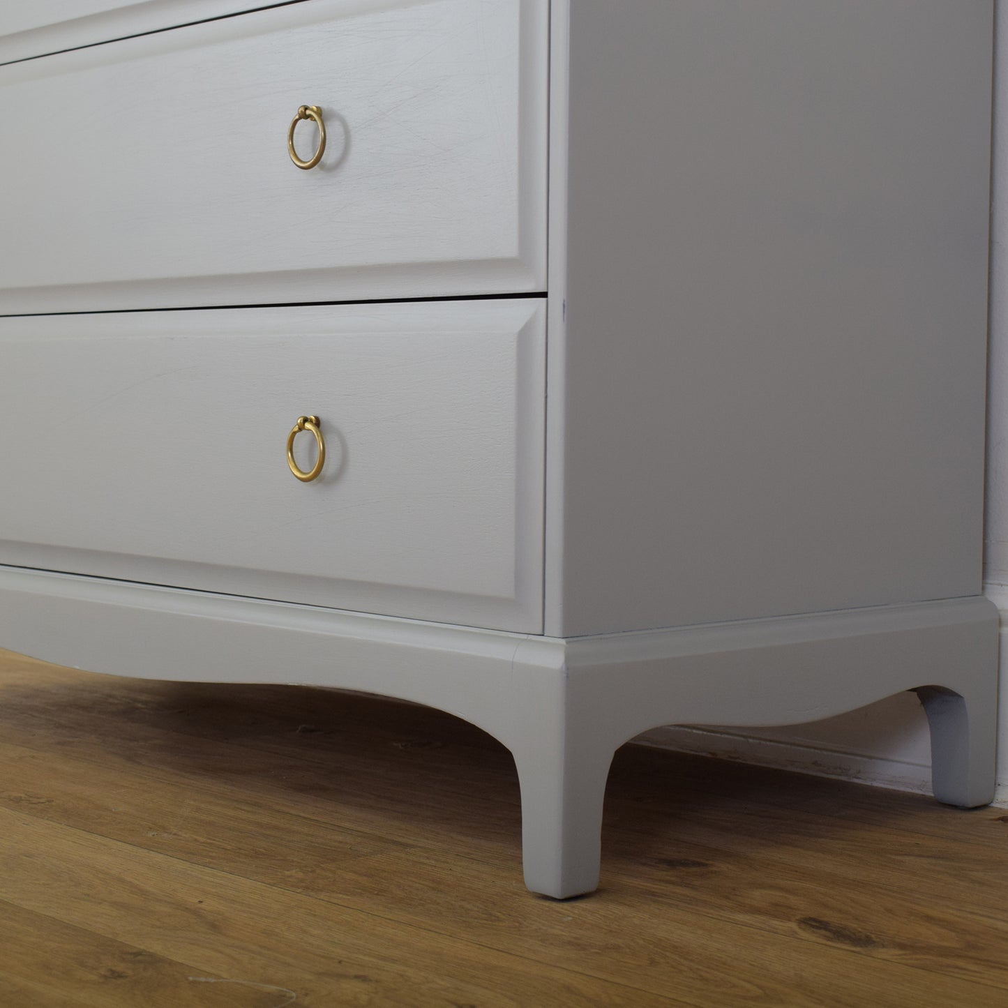 Painted Stag Chest Of Drawers