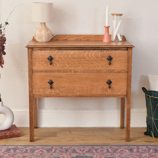 Oak Chest Of Drawers
