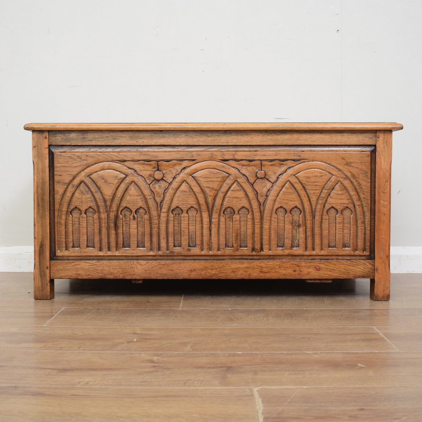 Restored Oak Blanket Box