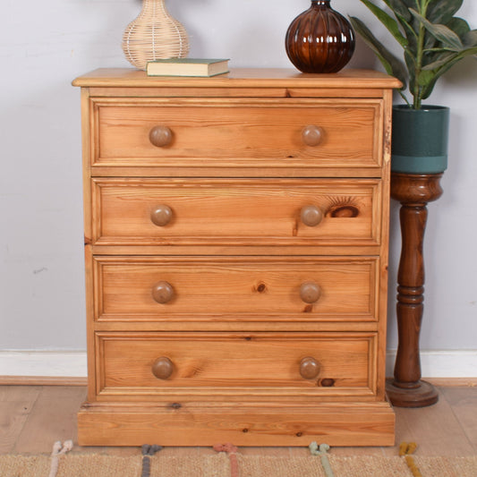 Solid Pine Chest of Drawers